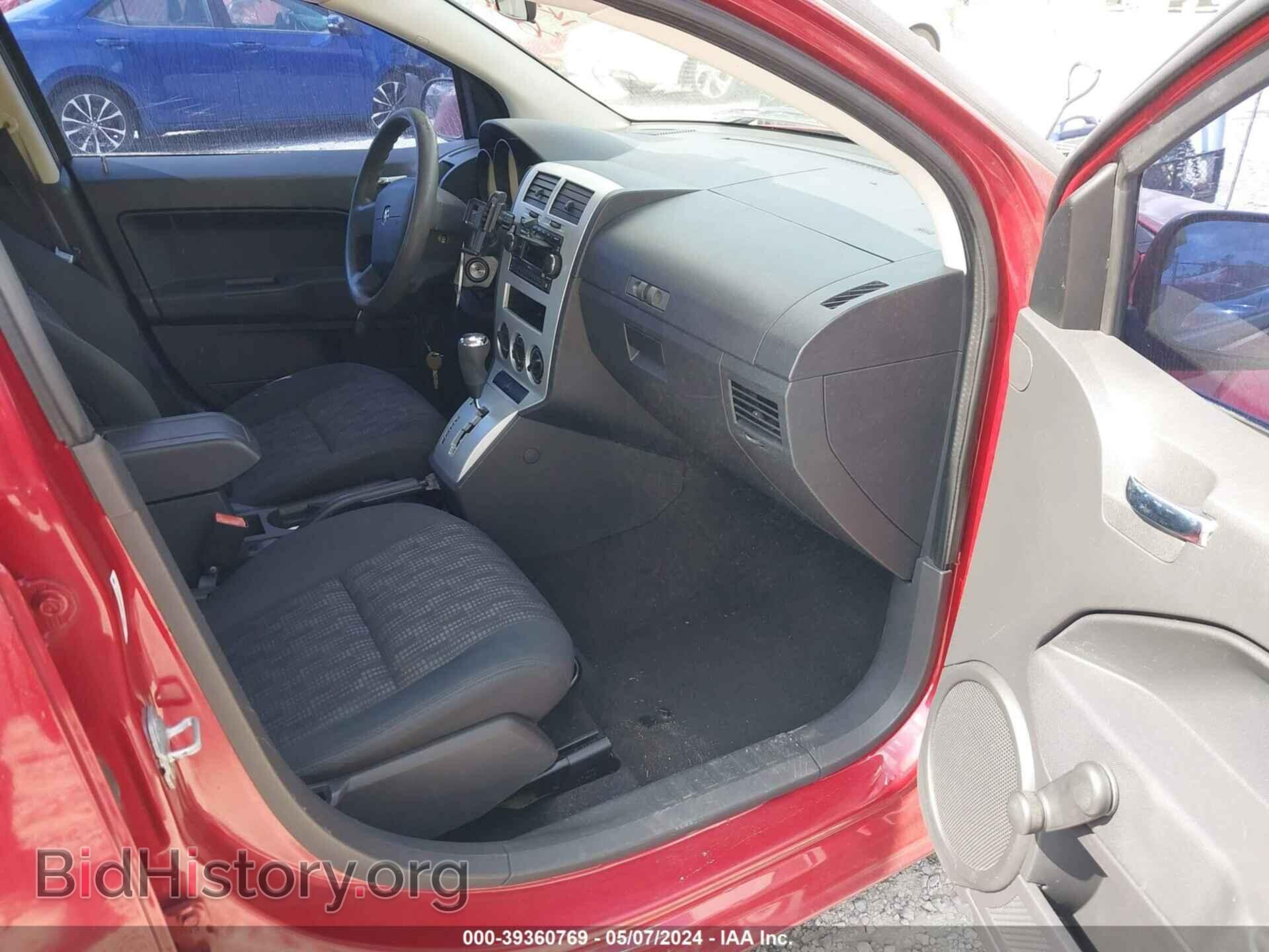 2008 DODGE CALIBER - VIN: 1B3HB28B58D571407 - Фото 5
