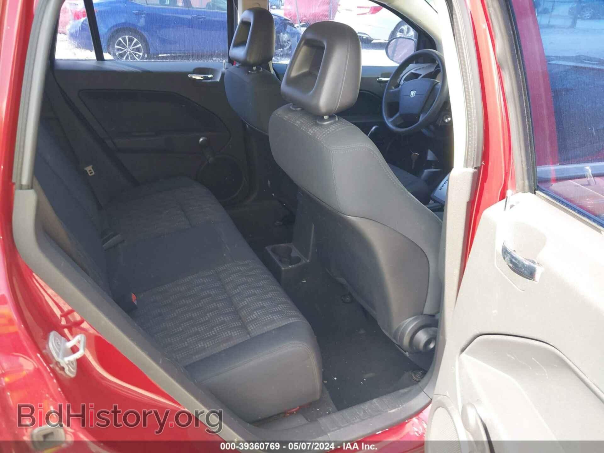 2008 DODGE CALIBER - VIN: 1B3HB28B58D571407 - Фото 8