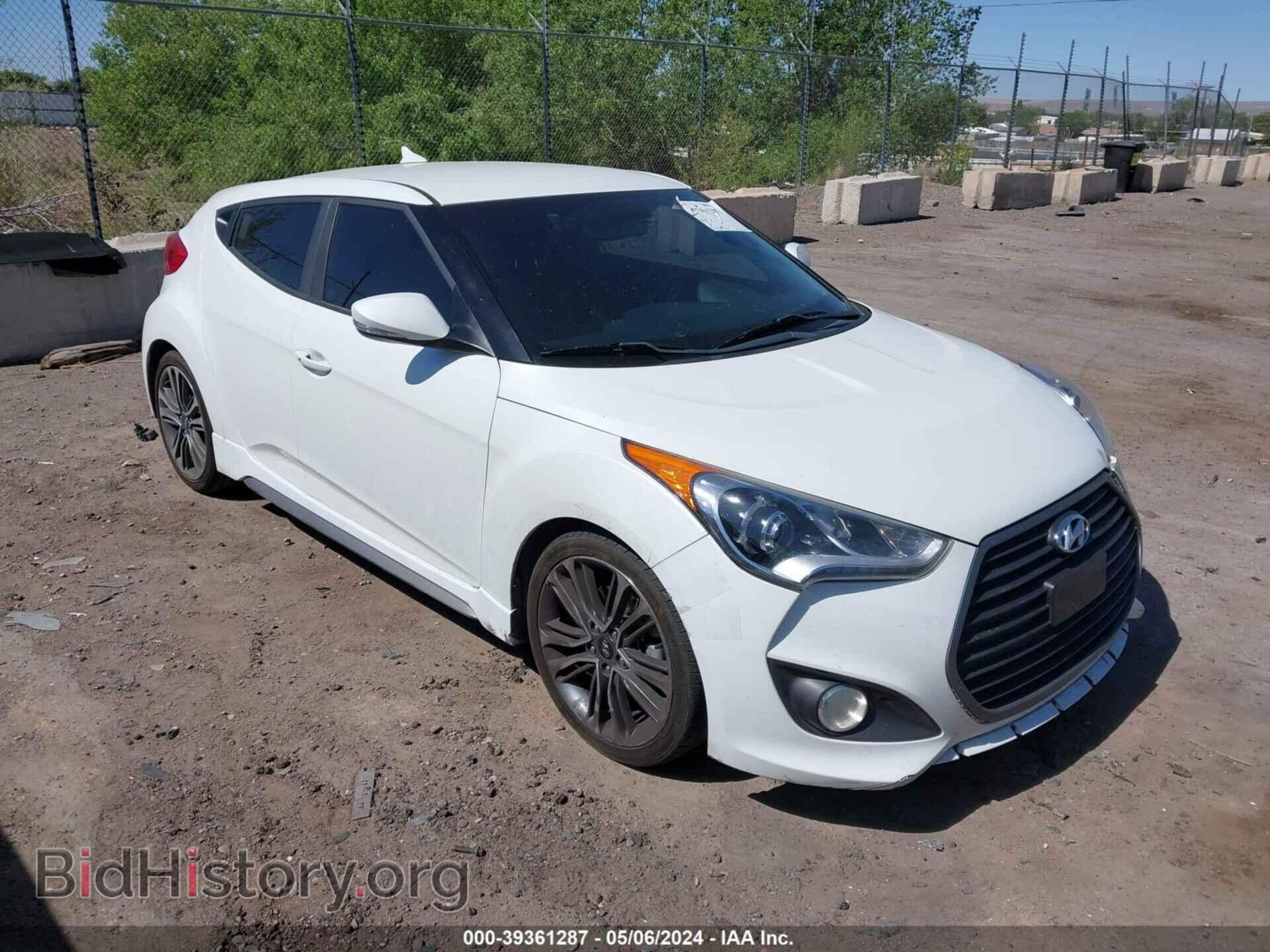 Photo KMHTC6AE4GU297953 - HYUNDAI VELOSTER 2016
