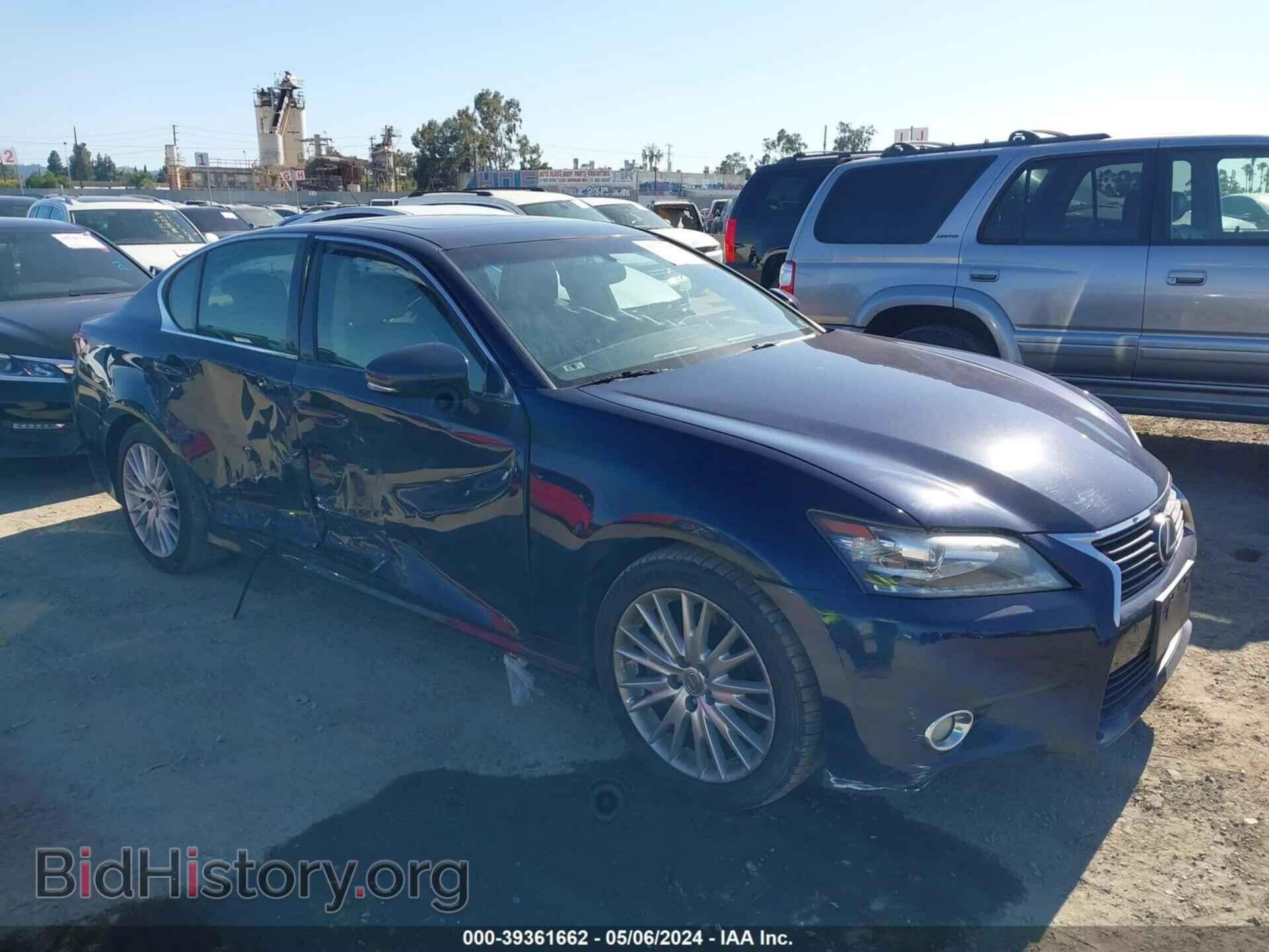 Фотография JTHBE1BL2D5004582 - LEXUS GS 350 2013