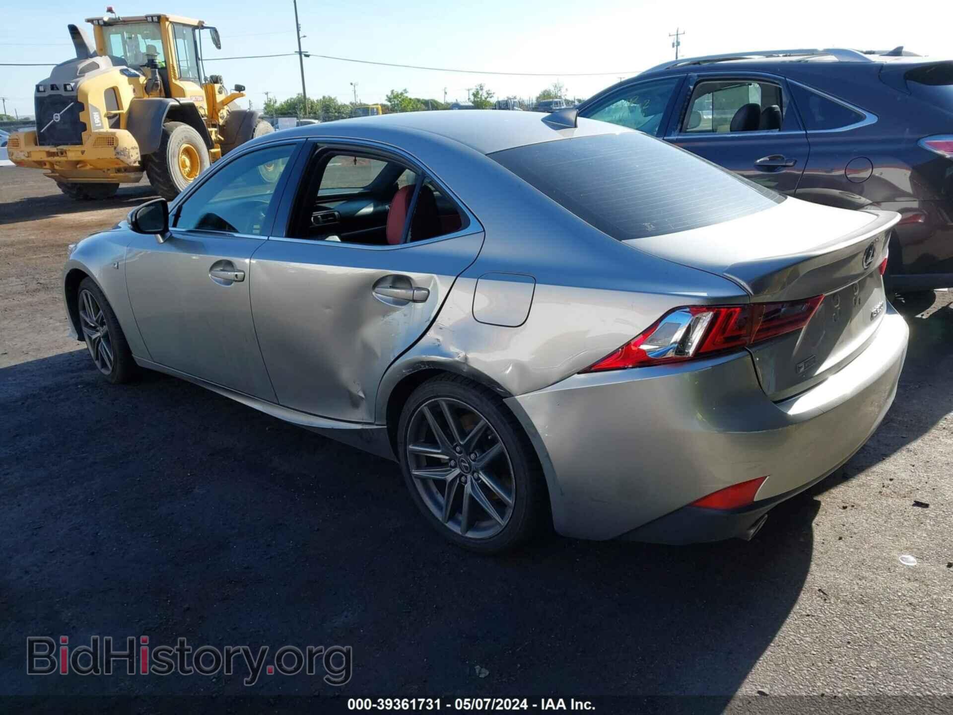 2016 LEXUS IS 200T - VIN: JTHBA1D2XG5002017 - Фото 3