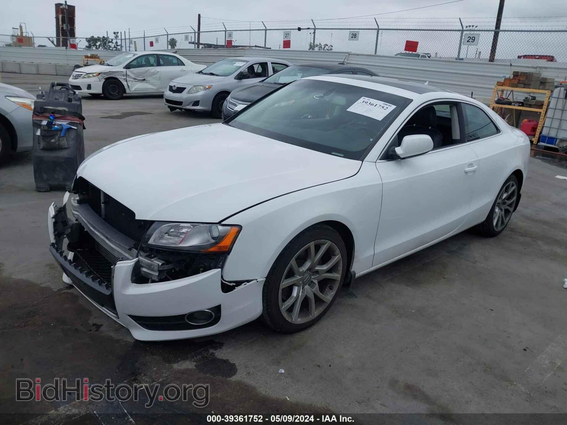 2012 AUDI A5 - VIN: WAUCFAFR7CA026369 - Photo 2