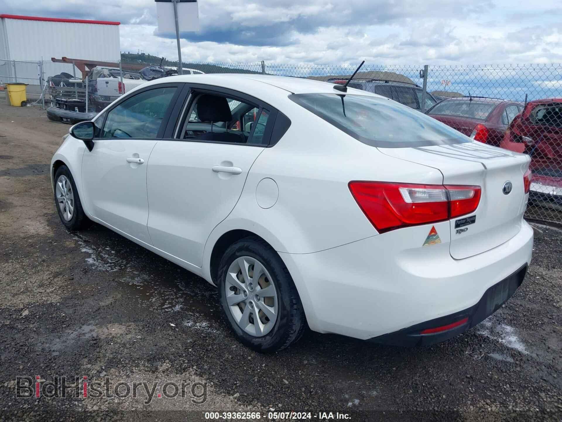 2014 KIA RIO - VIN: KNADM4A32E6342721 - Фото 3