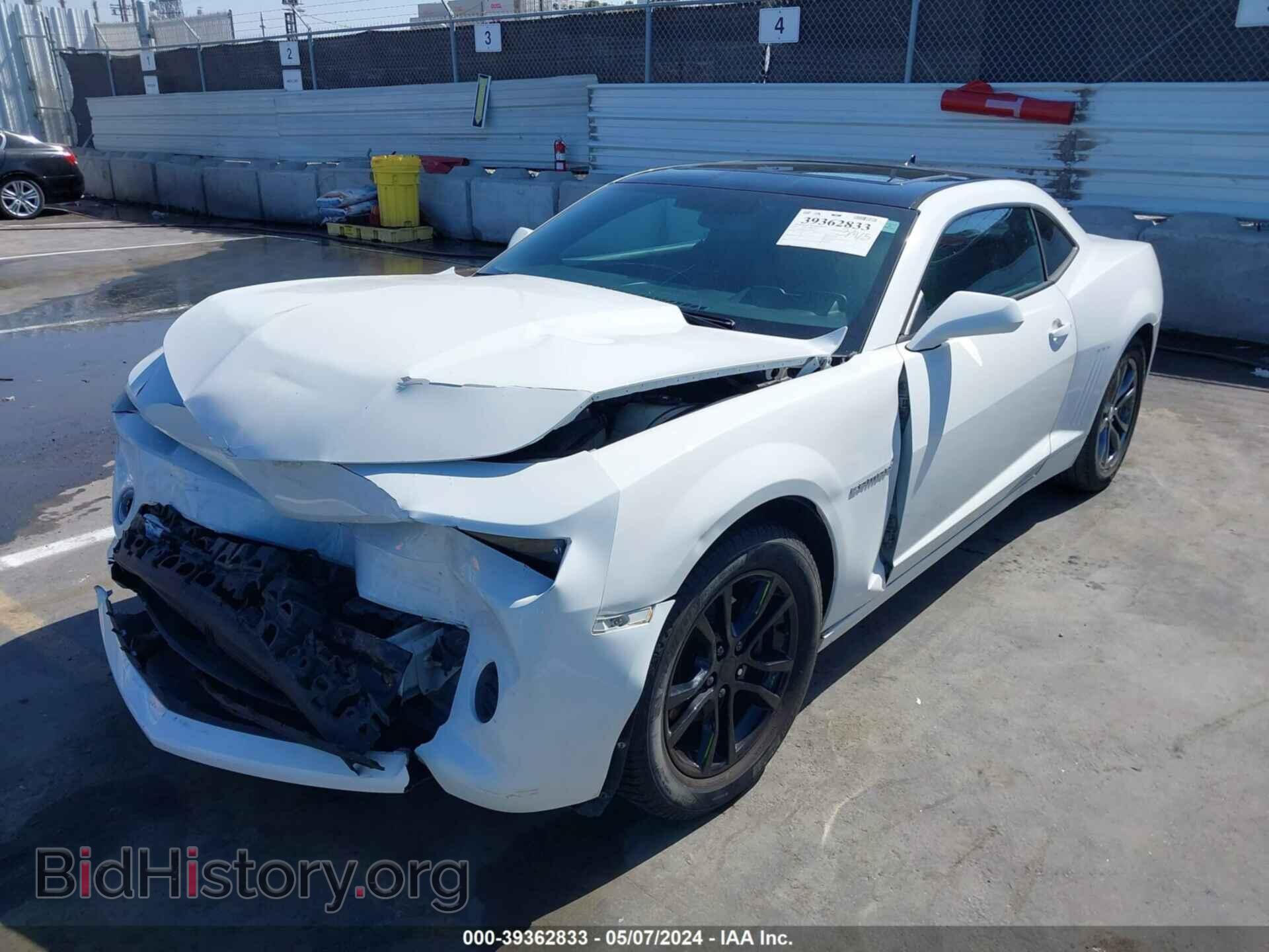 2014 CHEVROLET CAMARO - VIN: 2G1FA1E32E9219080 - Фото 2
