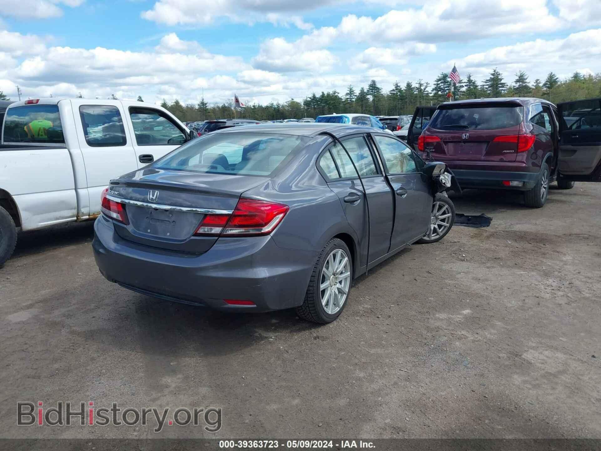 2014 HONDA CIVIC - VIN: 2HGFB2F55EH511582 - Photo 4