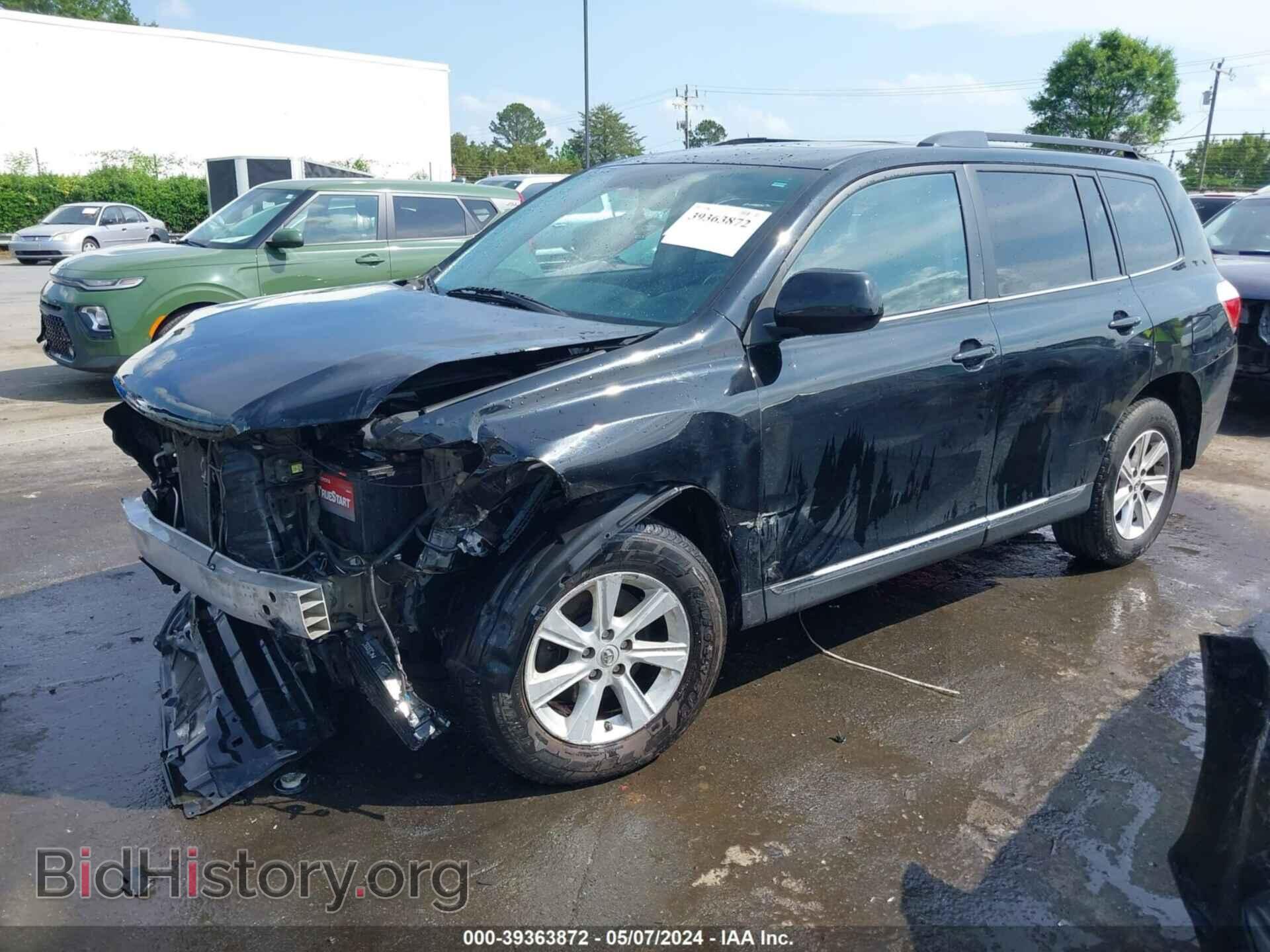 2011 TOYOTA HIGHLANDER - VIN: 5TDBK3EH0BS067362 - Фото 2