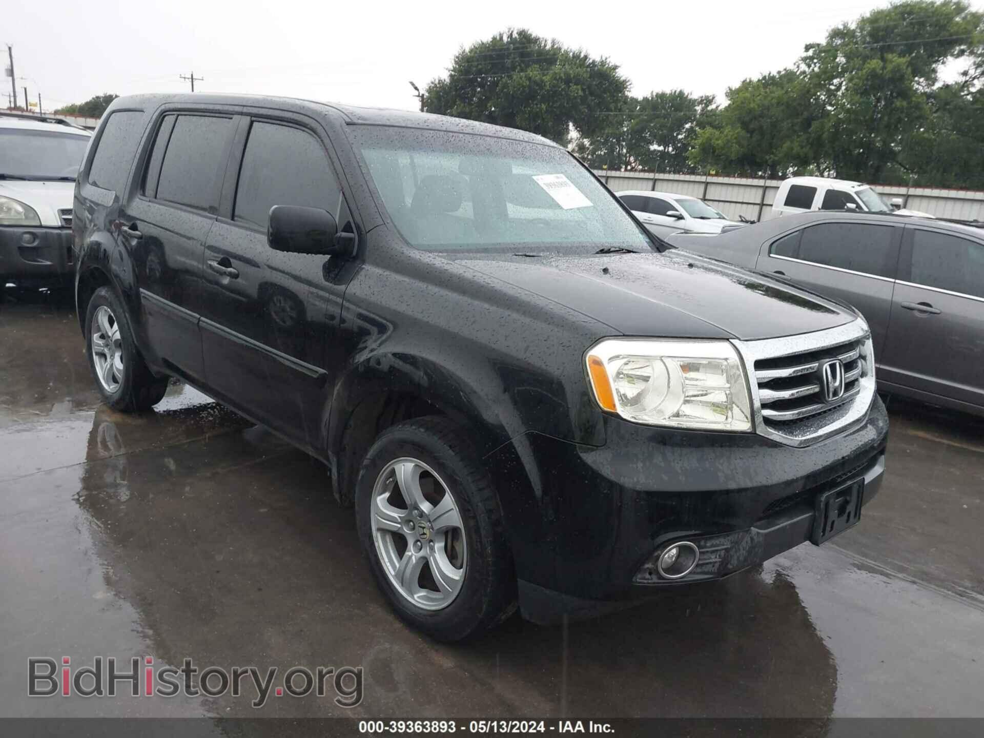 Photo 5FNYF3H51CB024090 - HONDA PILOT 2012