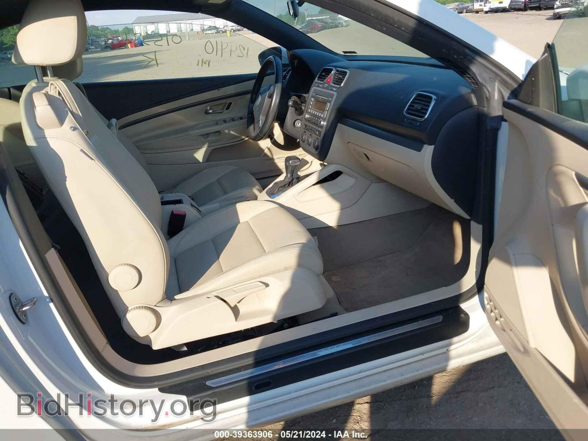 2009 VOLKSWAGEN EOS - VIN: WVWBA71F69V015331 - Фото 5