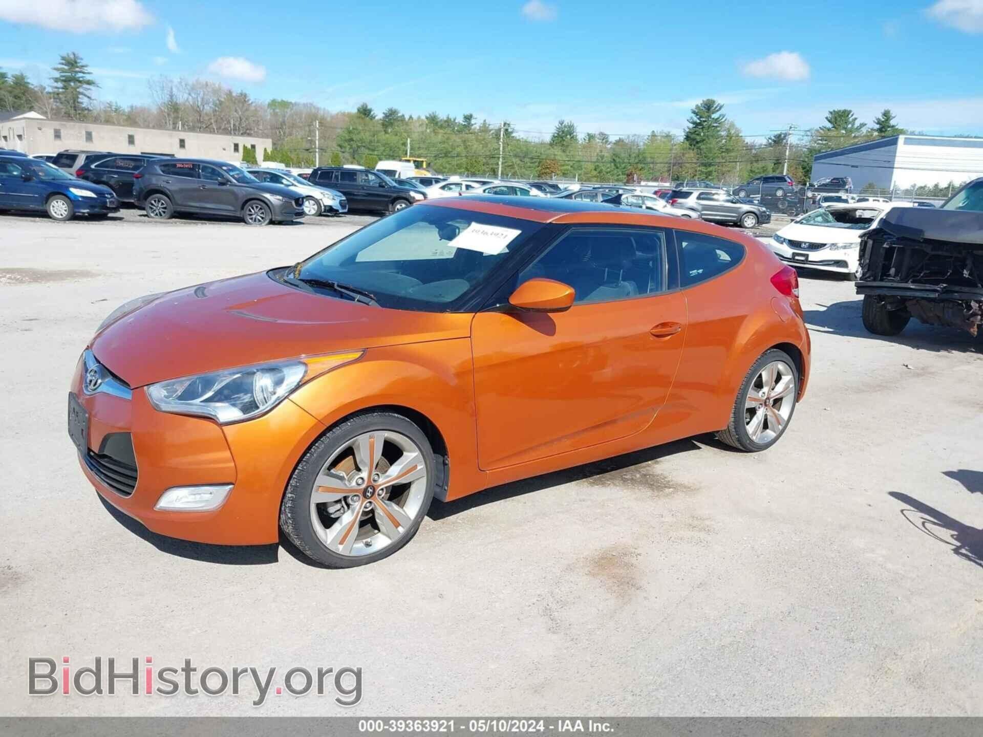 2013 HYUNDAI VELOSTER - VIN: KMHTC6AD0DU142996 - Фото 2