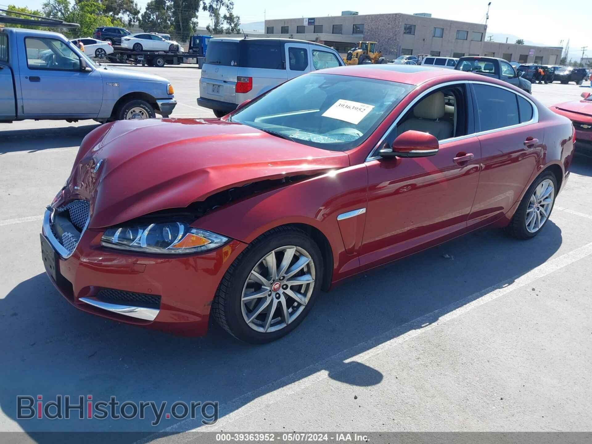 2012 JAGUAR XF - VIN: SAJWA0FB5CLS41296 - Фото 2