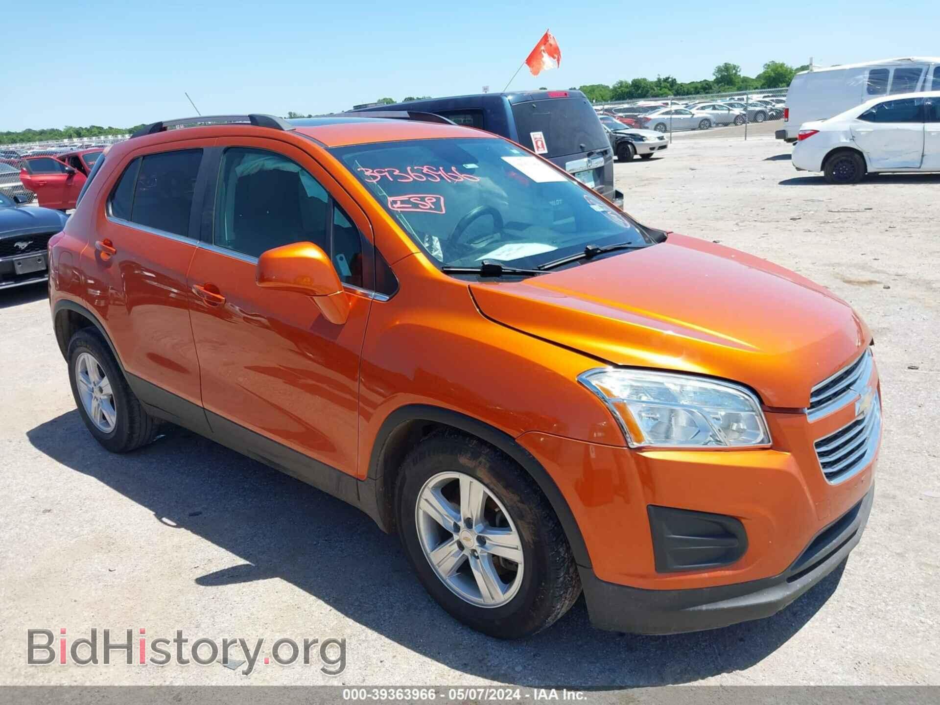 Фотография KL7CJLSB5FB127749 - CHEVROLET TRAX 2015