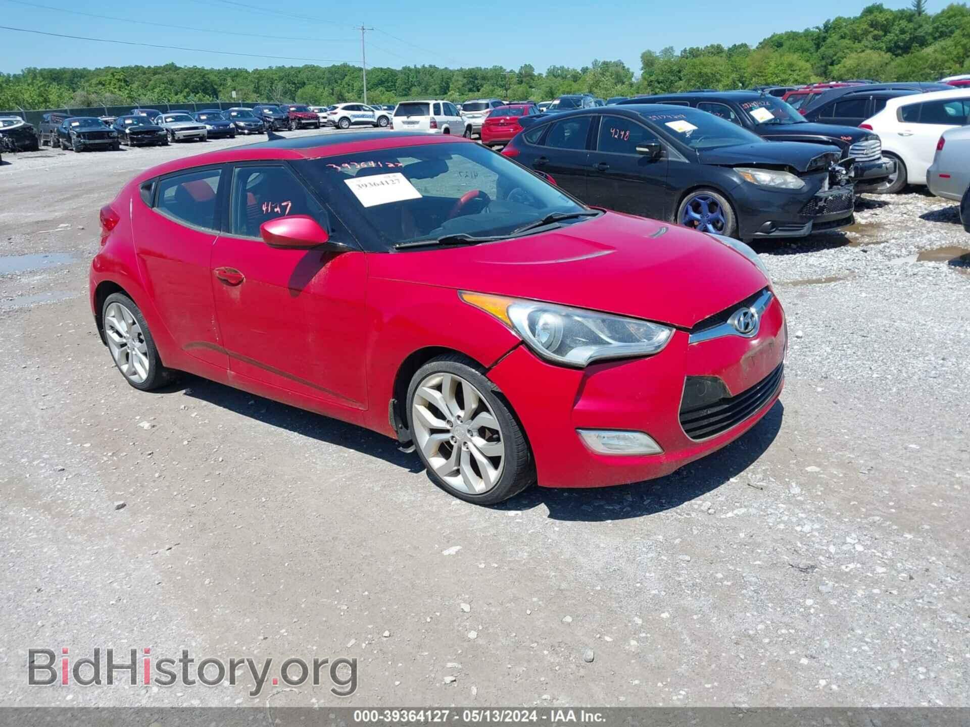 Фотография KMHTC6AD6CU053903 - HYUNDAI VELOSTER 2012