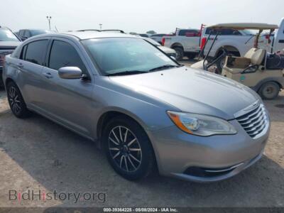 2014 Chrysler 200 LX, серебристый — VIN 1C3CCBAB4EN123718, IAAI