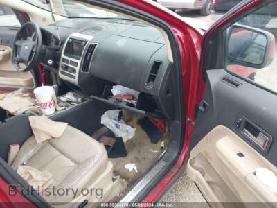 2009 Ford EDGE Limited, красный — VIN 2FMDK39C49BA86172, IAAI