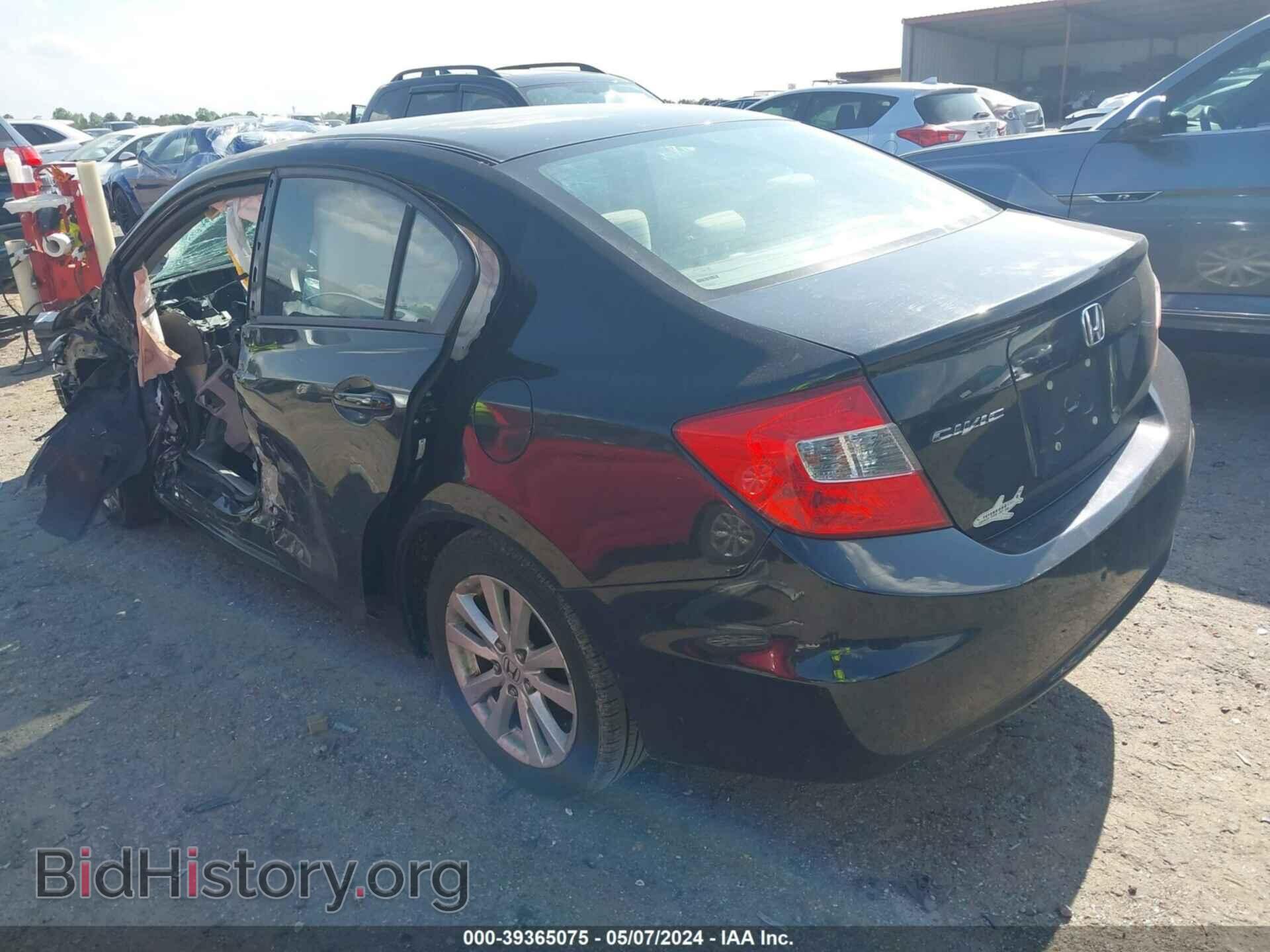 2012 HONDA CIVIC - VIN: 19XFB2F86CE336275 - Фото 3