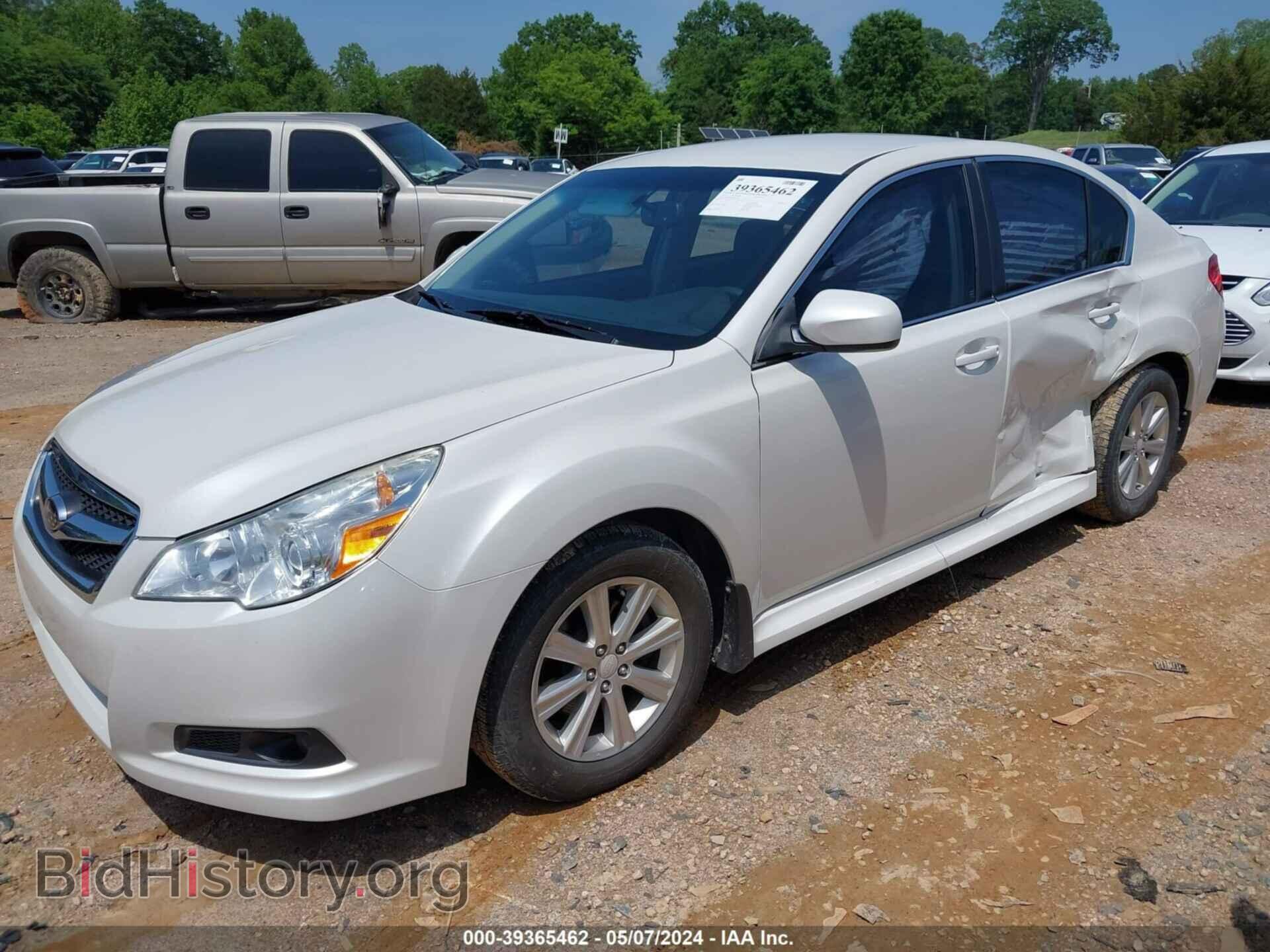 2012 SUBARU LEGACY - VIN: 4S3BMCA60C3011441 - Фото 2