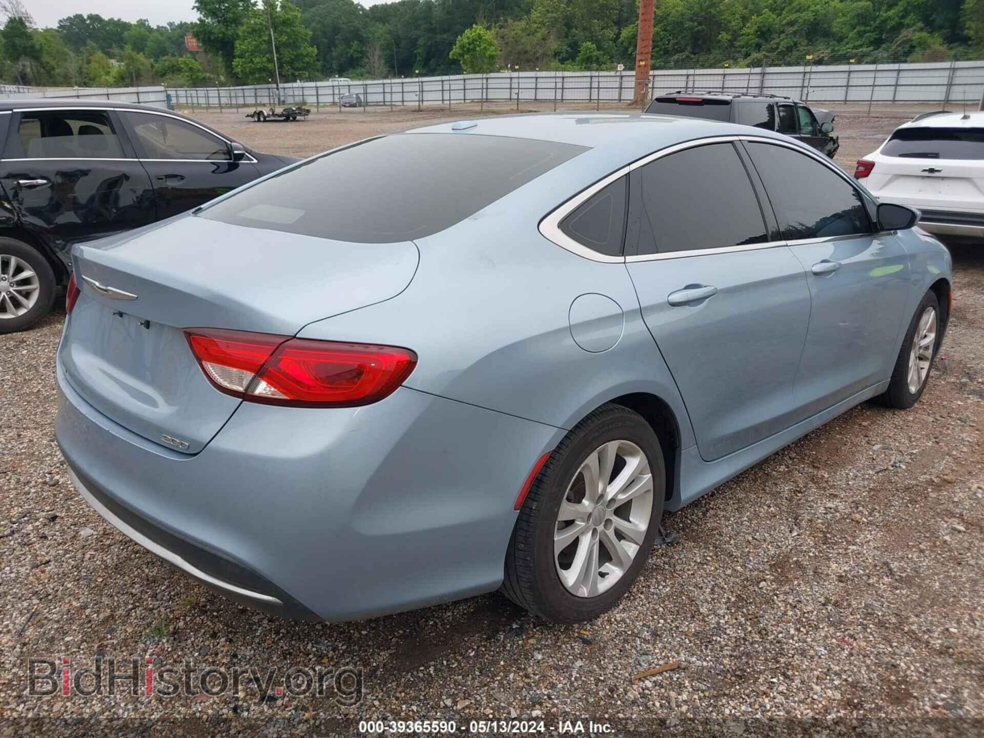 2015 CHRYSLER 200 - VIN: 1C3CCCAB1FN666354 - Фото 4