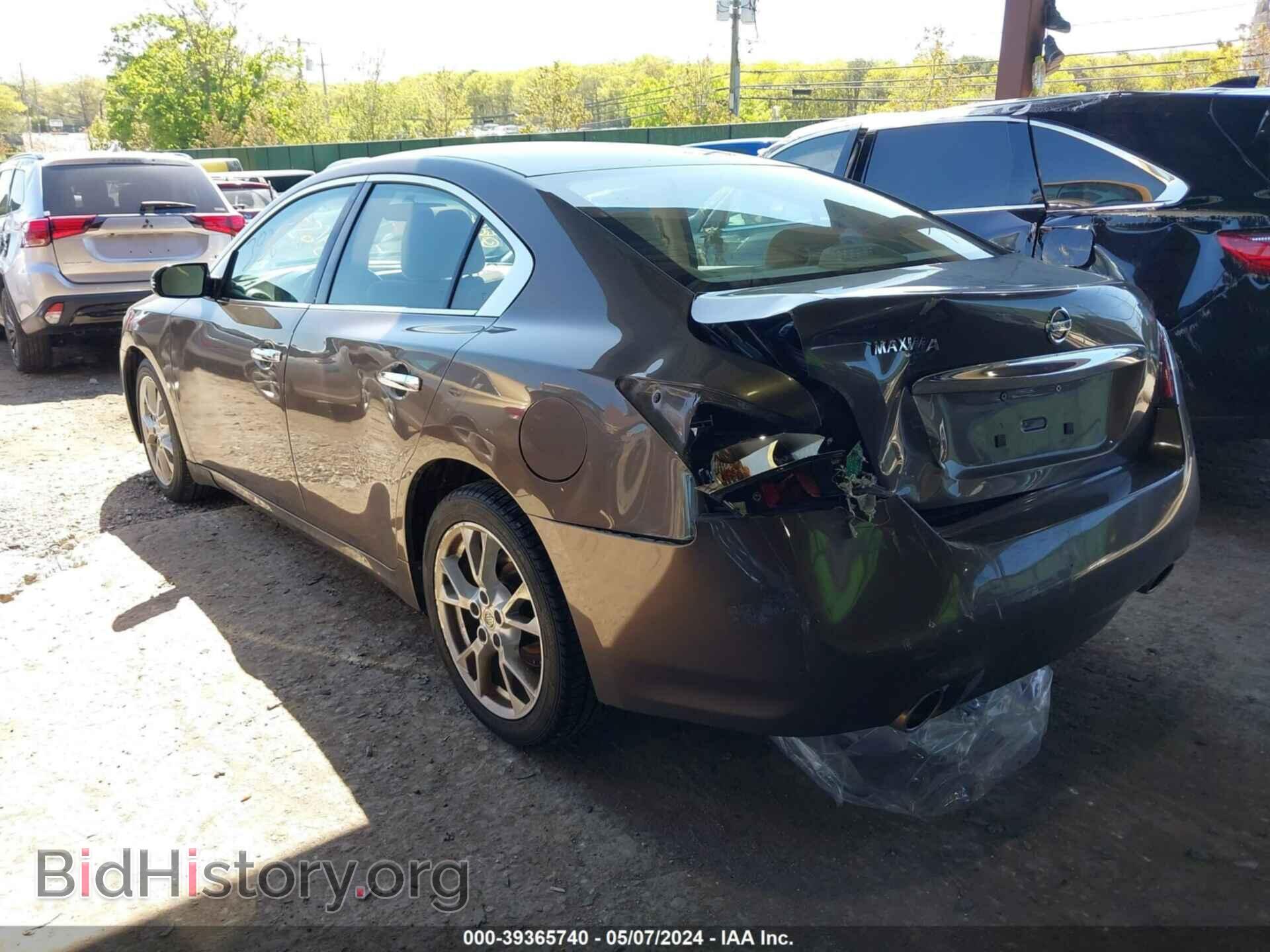 2014 NISSAN MAXIMA - VIN: 1N4AA5AP1EC439486 - Фото 3