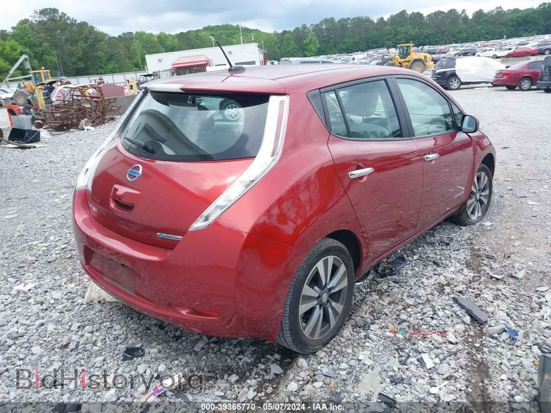 2015 NISSAN LEAF - VIN: 1N4AZ0CP7FC311263 - Фото 4