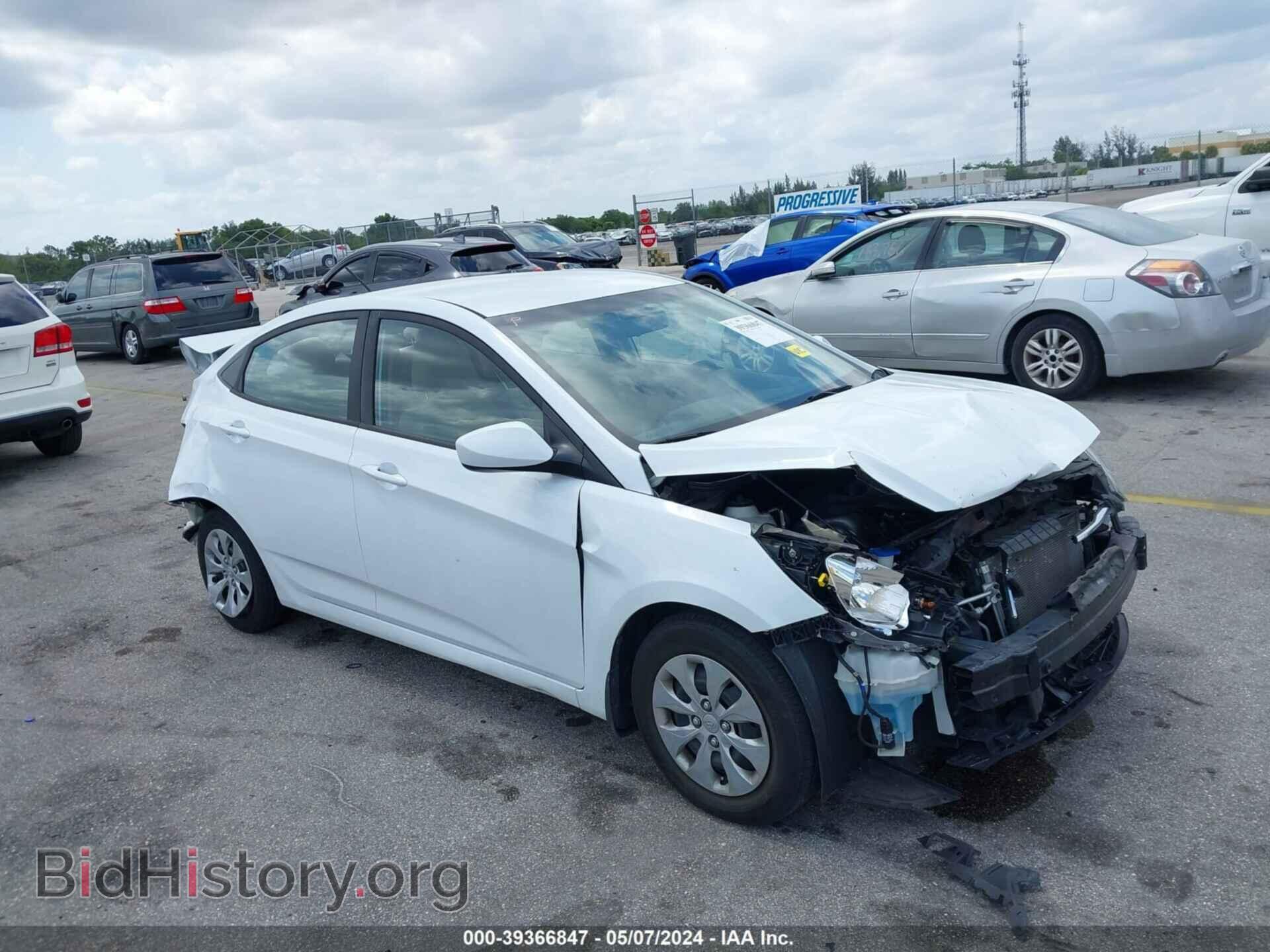 Photo KMHCT4AE4GU127743 - HYUNDAI ACCENT 2016