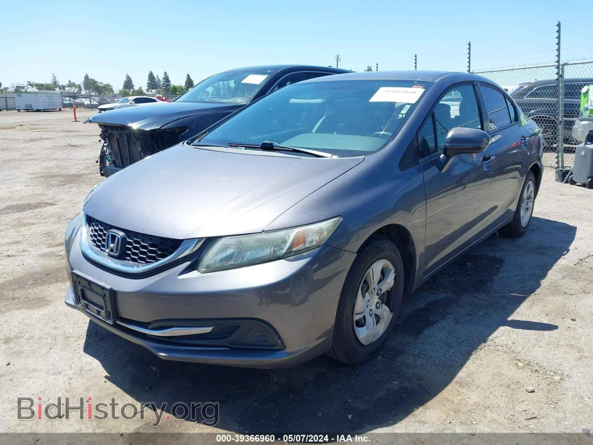 2014 HONDA CIVIC - VIN: 19XFB2F51EE247433 - Photo 2