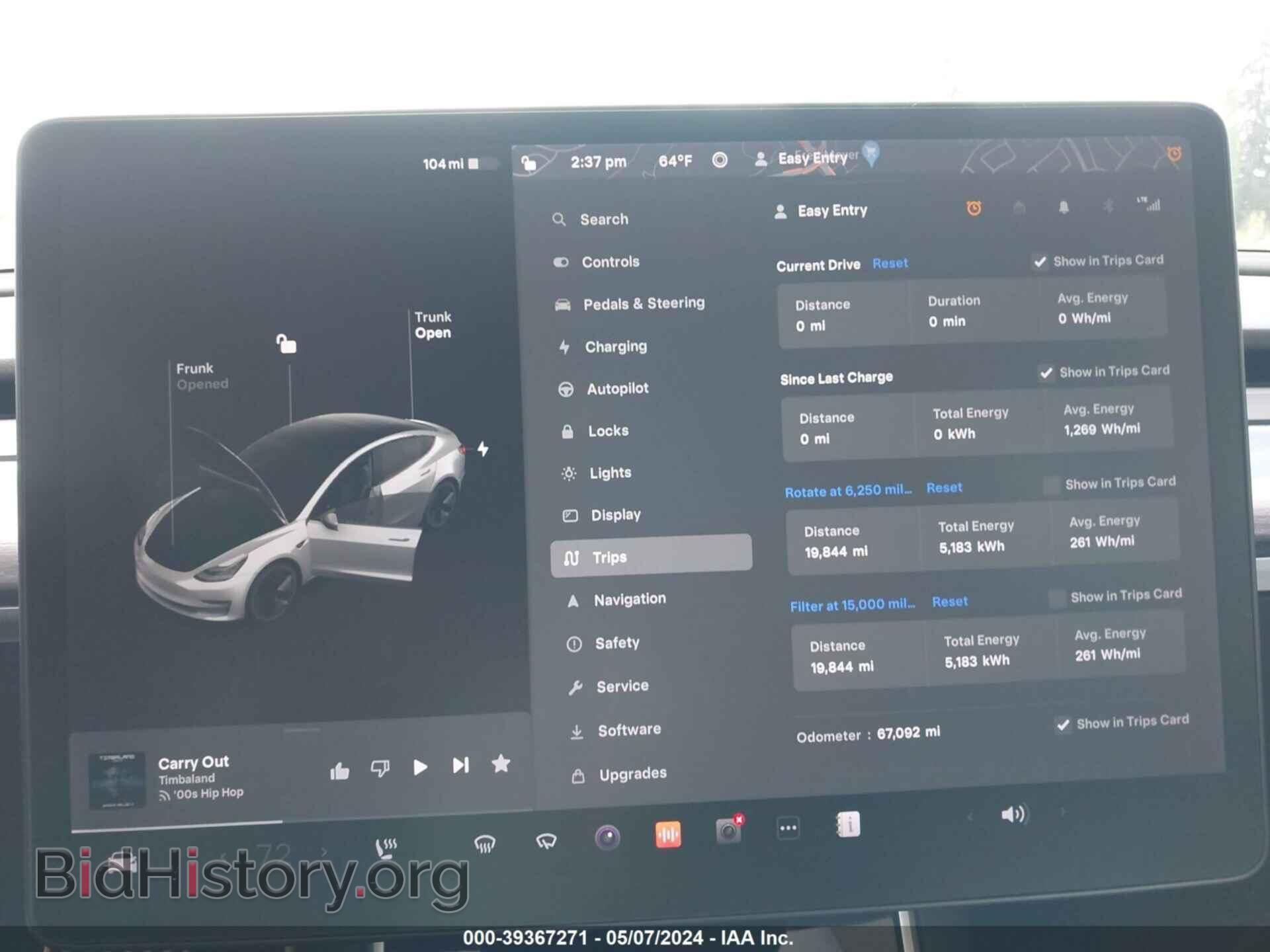 2018 TESLA MODEL 3 - VIN: 5YJ3E1EA1JF005278 - Фото 7