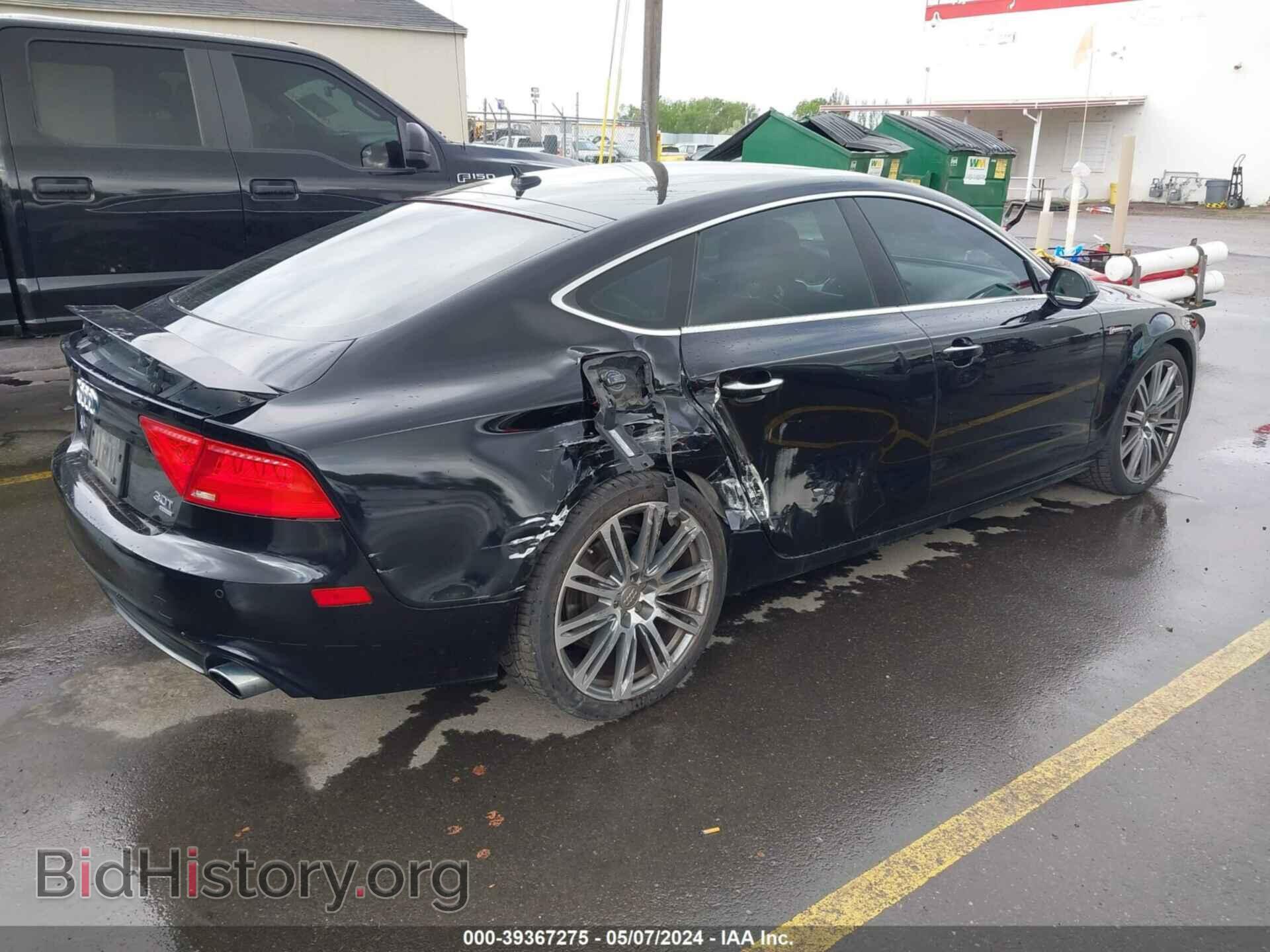 2013 AUDI A7 - VIN: WAUYGAFC8DN019228 - Фото 4