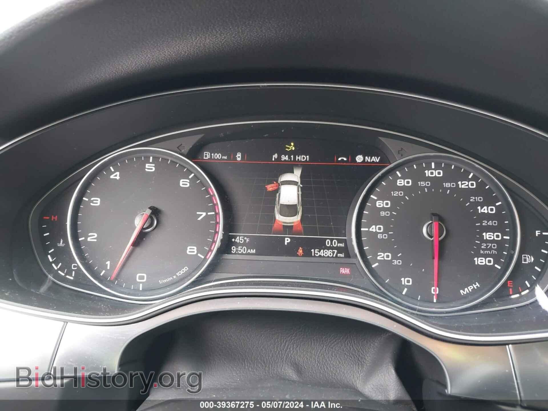 2013 AUDI A7 - VIN: WAUYGAFC8DN019228 - Фото 7