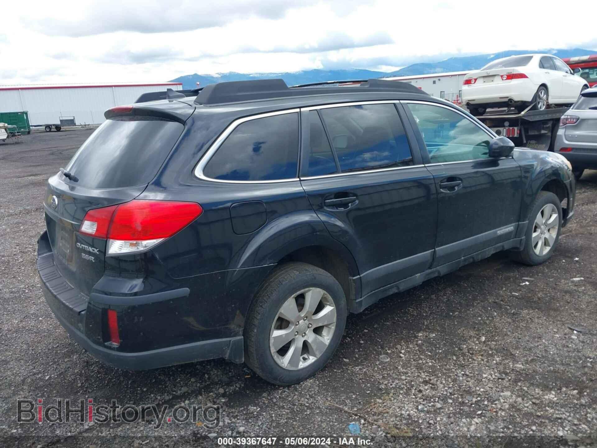 2011 SUBARU OUTBACK - VIN: 4S4BRDJC8B2314190 - Фото 4