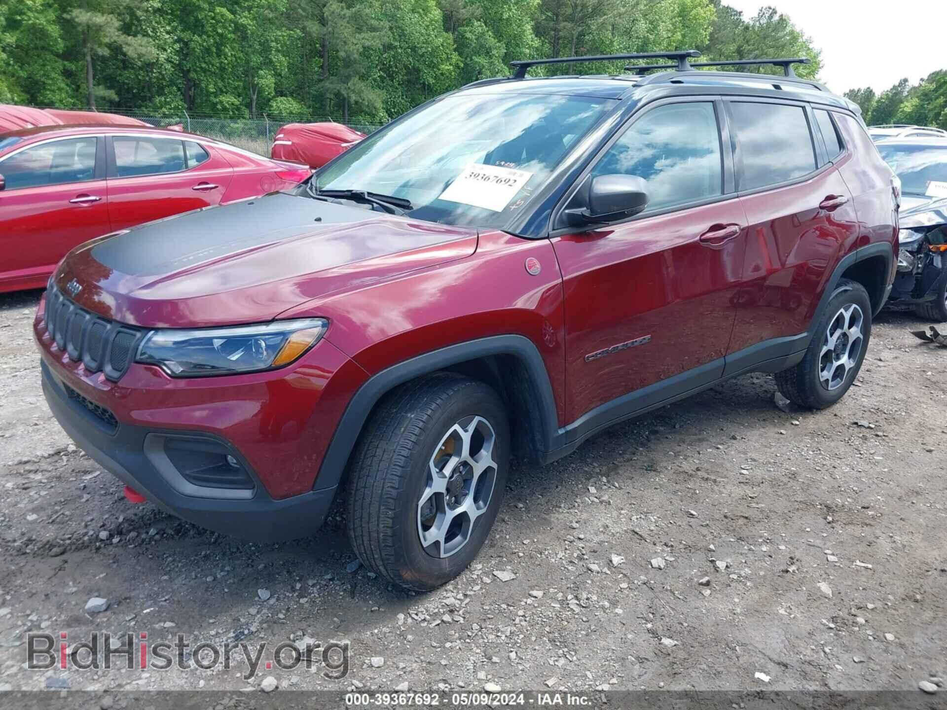 2022 JEEP COMPASS - VIN: 3C4NJDDB3NT136865 - Фото 2