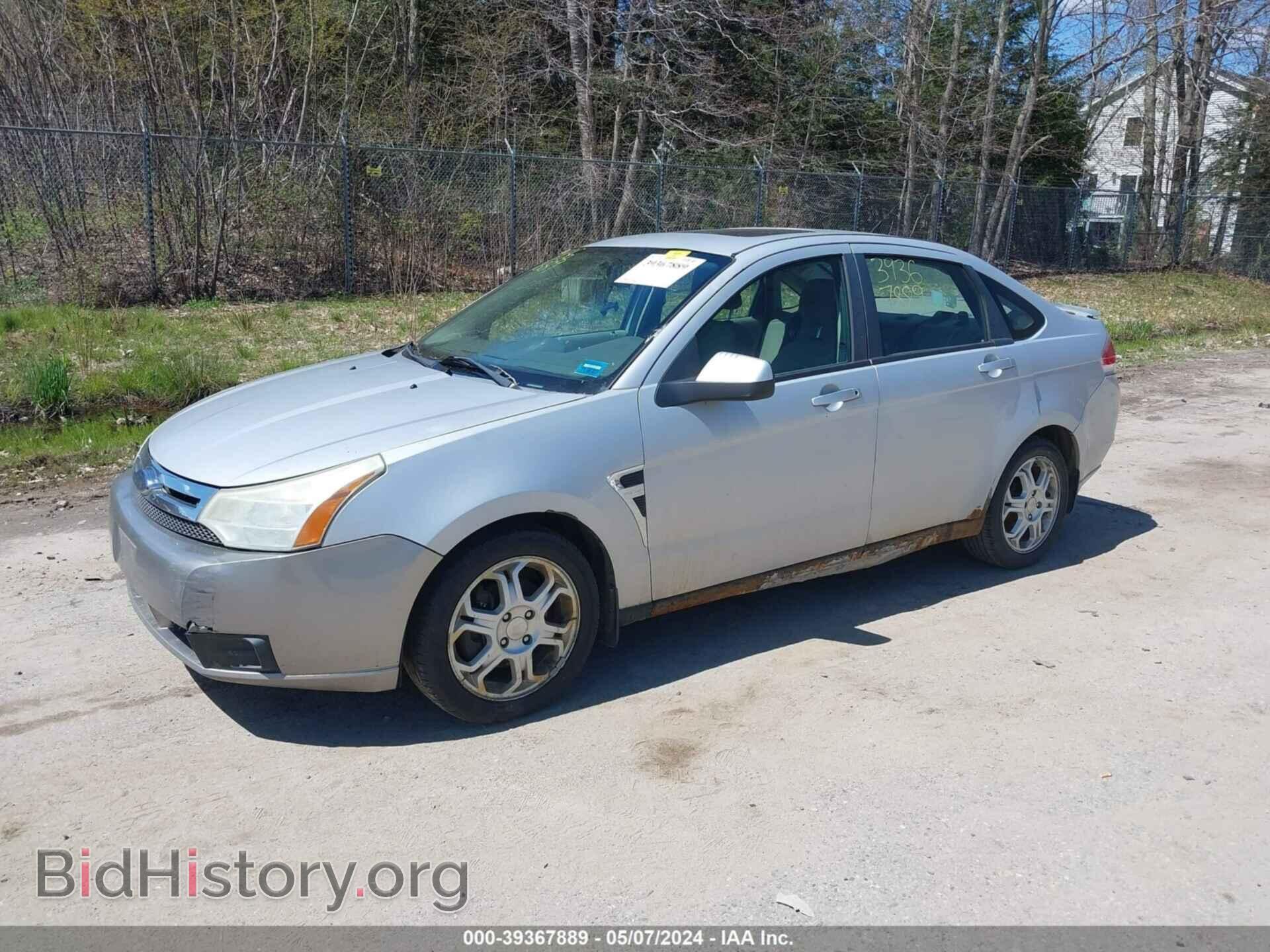 2008 FORD FOCUS - VIN: 1FAHP35N08W215994 - Фото 2