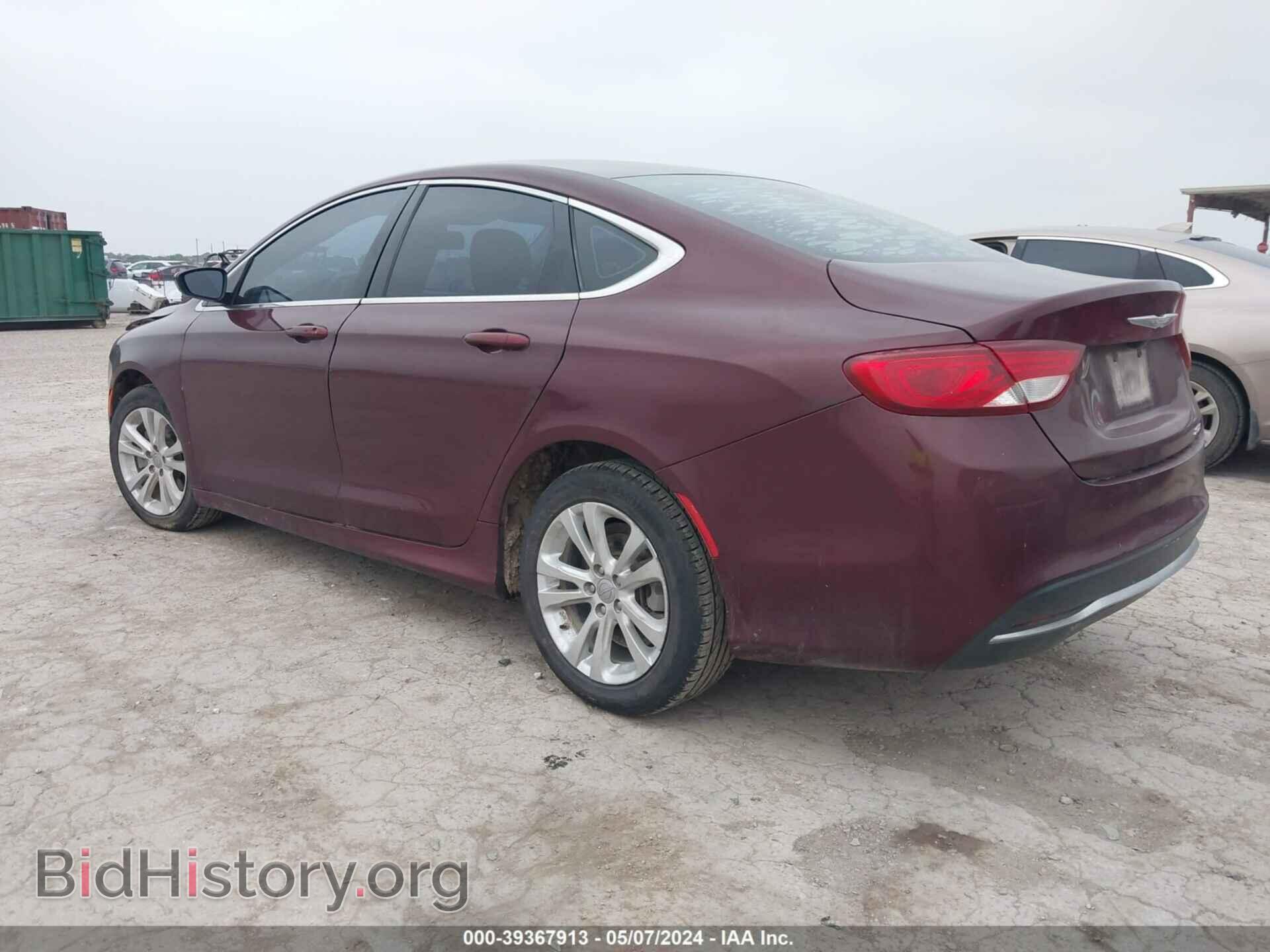 2016 CHRYSLER 200 - VIN: 1C3CCCAB0GN172231 - Фото 3