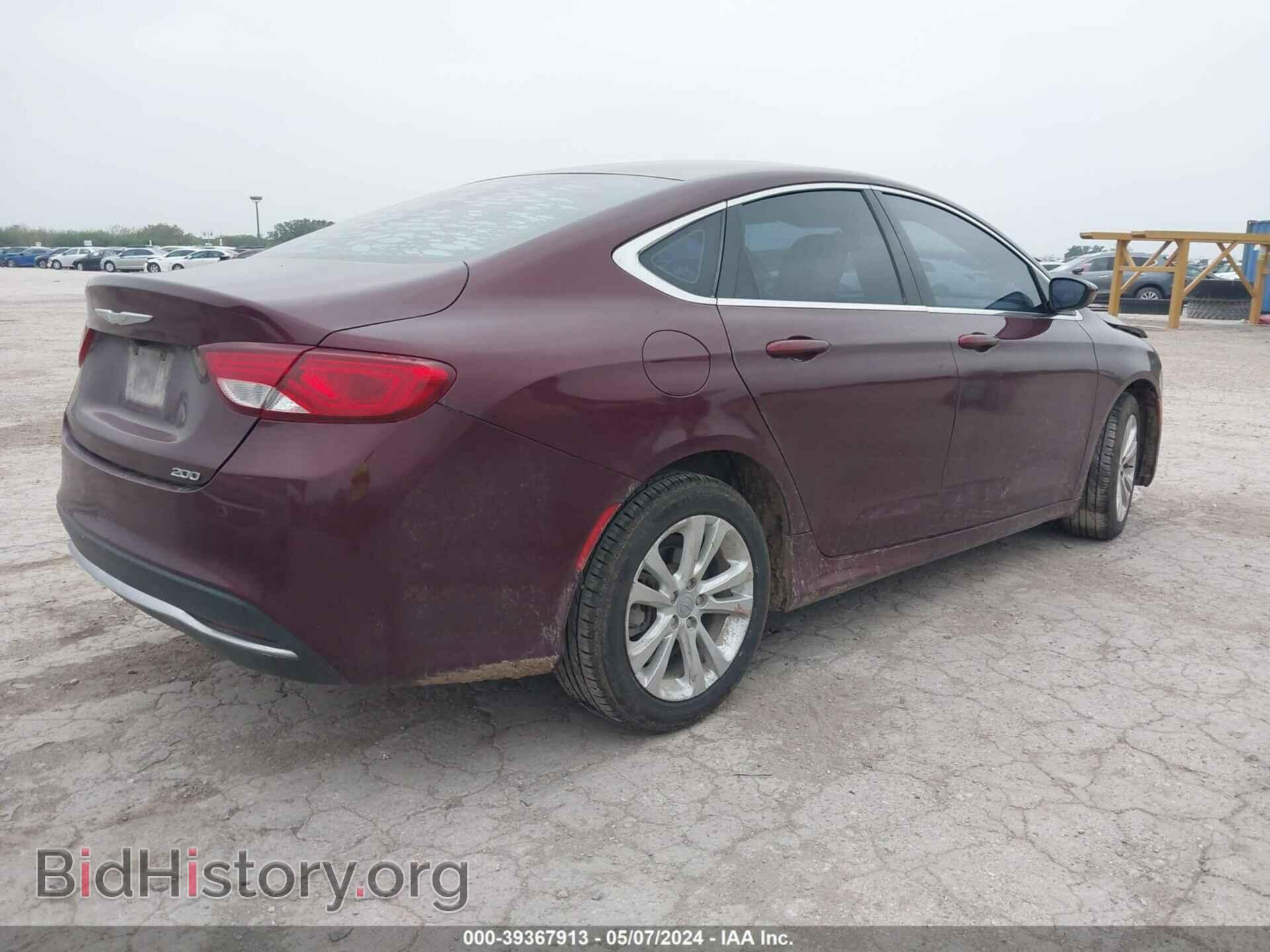 2016 CHRYSLER 200 - VIN: 1C3CCCAB0GN172231 - Фото 4
