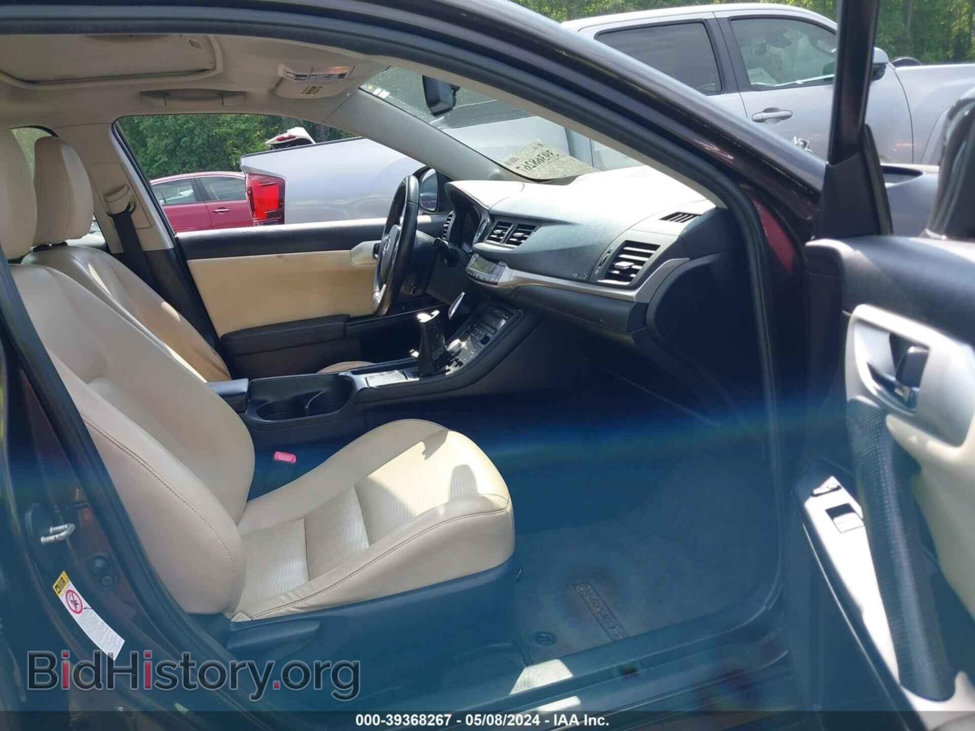 2011 LEXUS CT 200H - VIN: JTHKD5BH4B2041394 - Фото 5