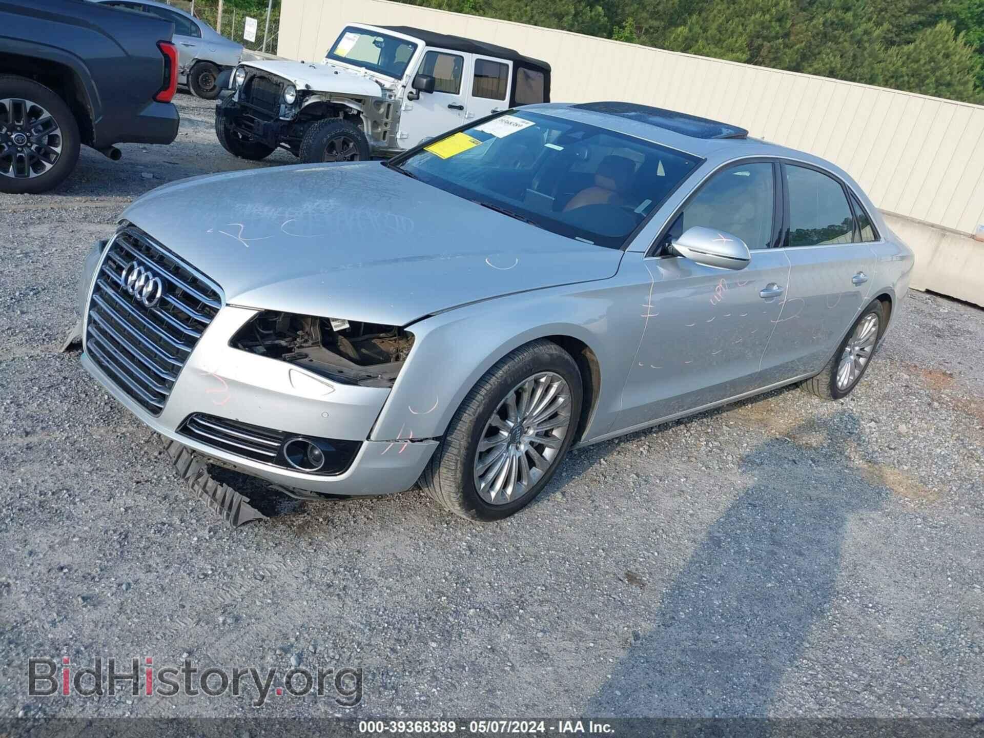 2013 AUDI A8 L - VIN: WAUR2AFD5DN025242 - Фото 2
