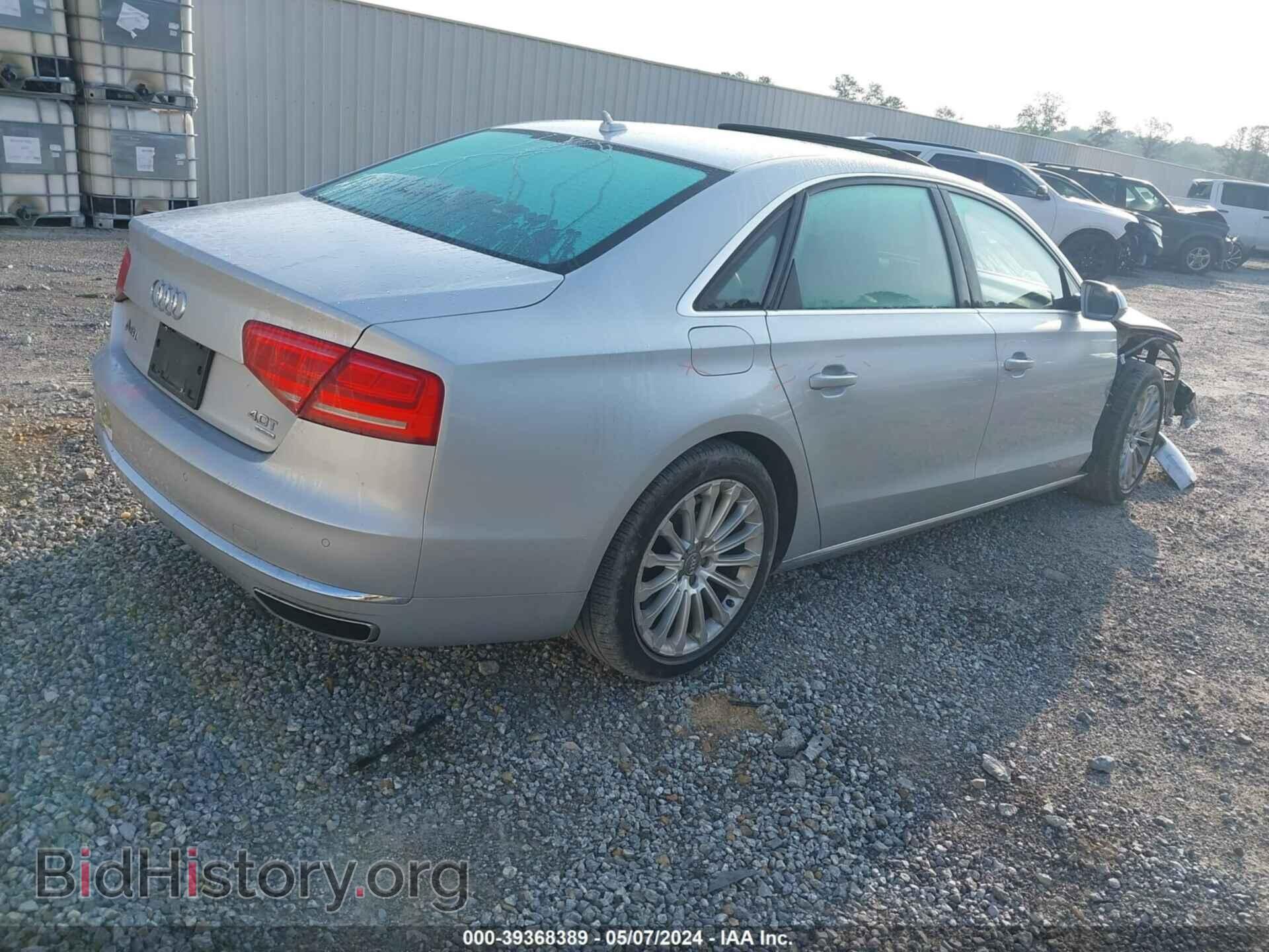 2013 AUDI A8 L - VIN: WAUR2AFD5DN025242 - Фото 4