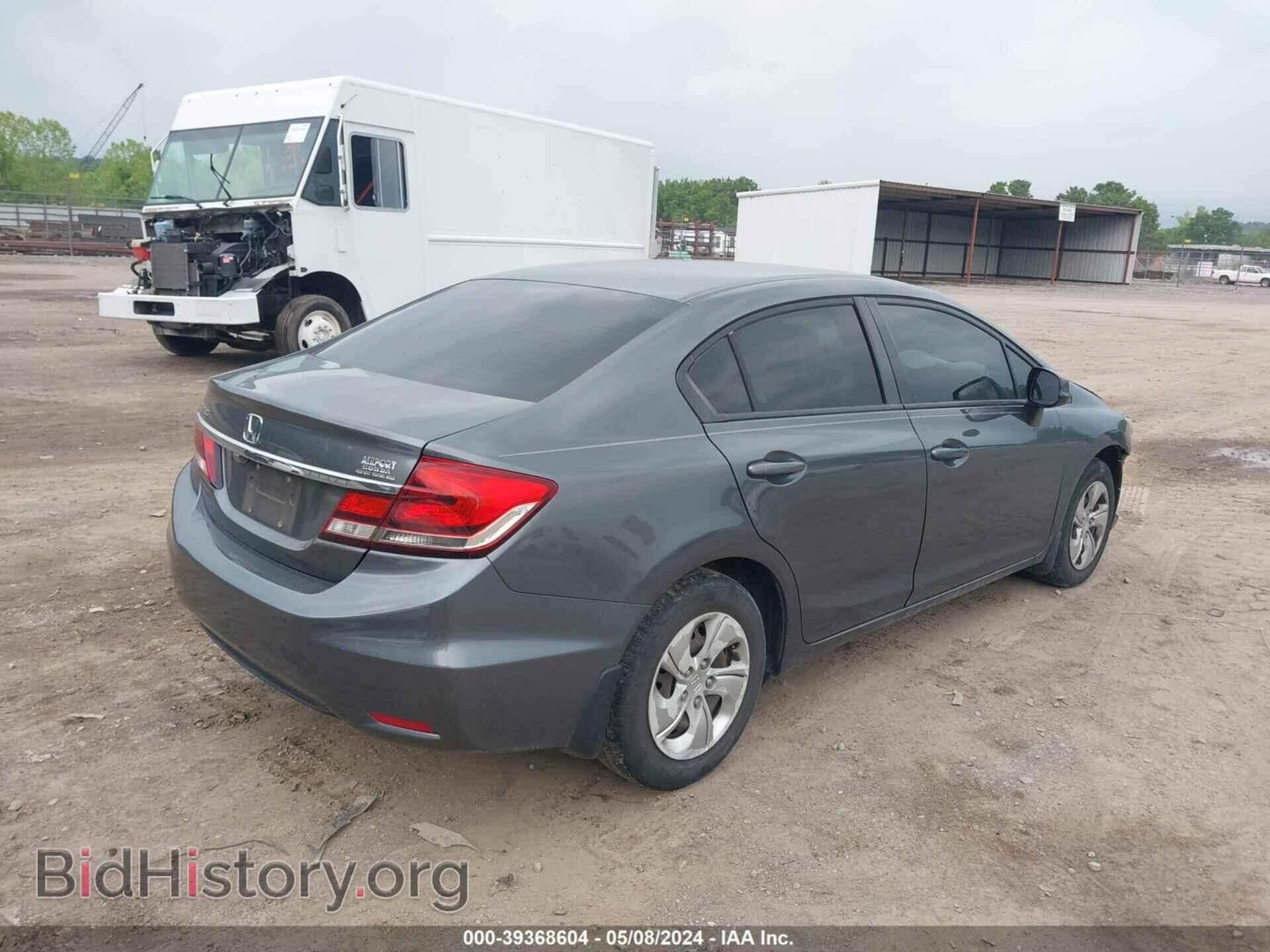2013 HONDA CIVIC - VIN: 19XFB2F56DE026800 - Фото 4