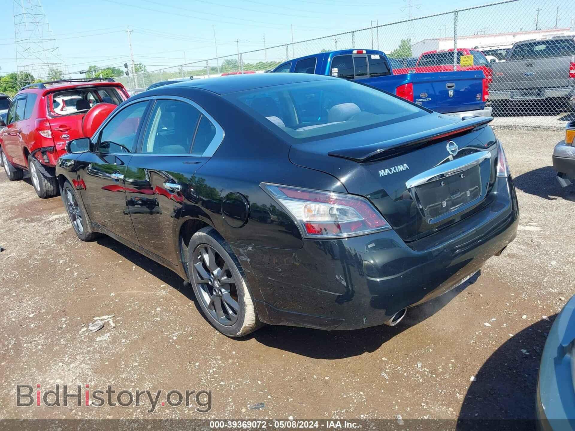 2014 NISSAN MAXIMA - VIN: 1N4AA5AP7EC493391 - Фото 3