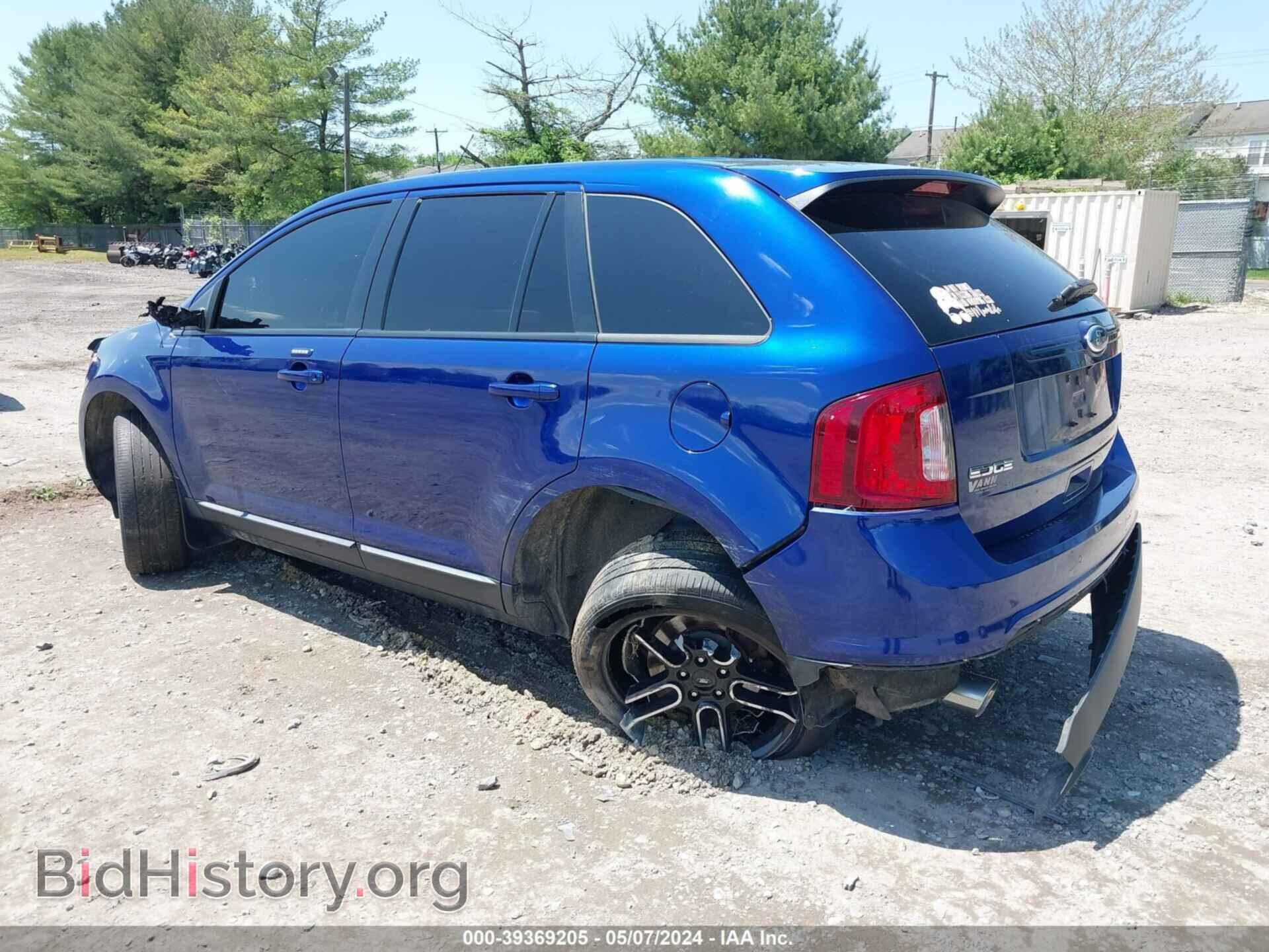 2014 FORD EDGE - VIN: 2FMDK3JC7EBB80794 - Фото 3