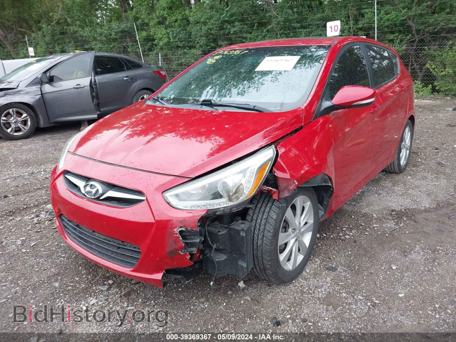 2014 HYUNDAI ACCENT - VIN: KMHCU5AE9EU196041 - Фото 2
