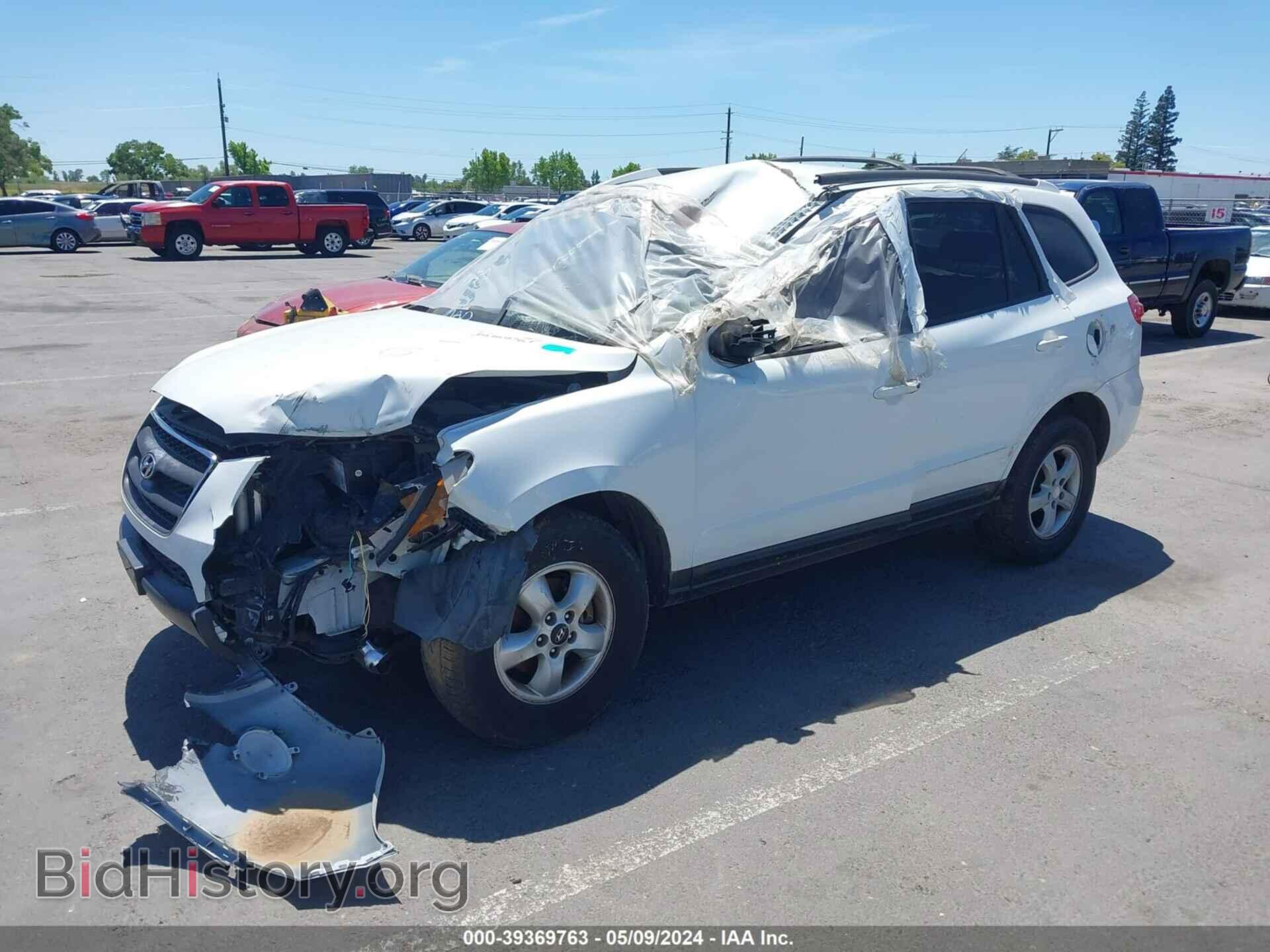 2007 HYUNDAI SANTA FE - VIN: 5NMSG13D57H120704 - Фото 2