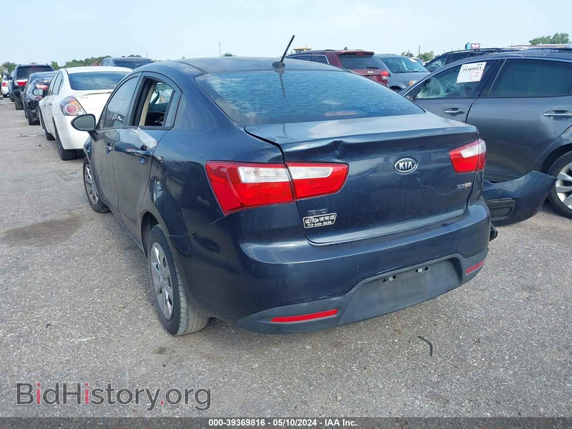 2014 KIA RIO - VIN: KNADN4A31E6327348 - Фото 3