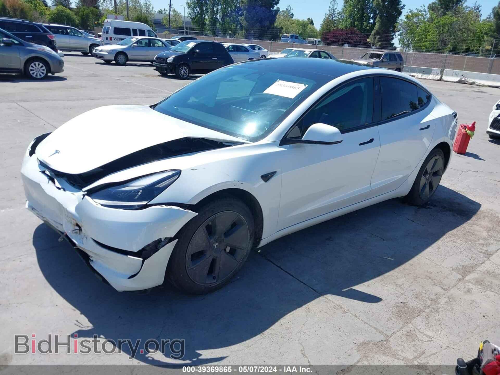 2023 TESLA MODEL 3 - VIN: 5YJ3E1EA0PF410038 - Фото 2