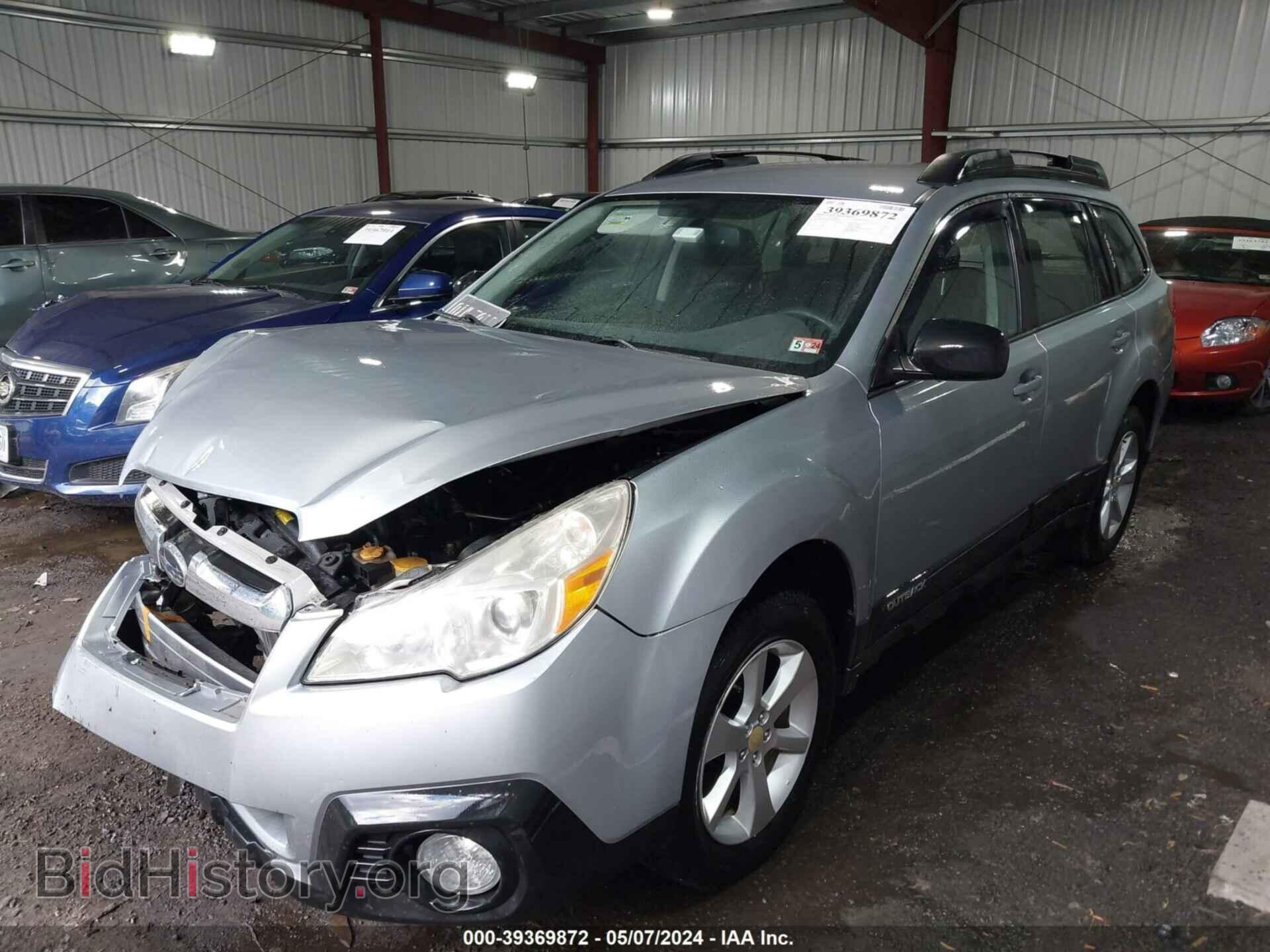 2014 SUBARU OUTBACK - VIN: 4S4BRBAC4E3326582 - Фото 2