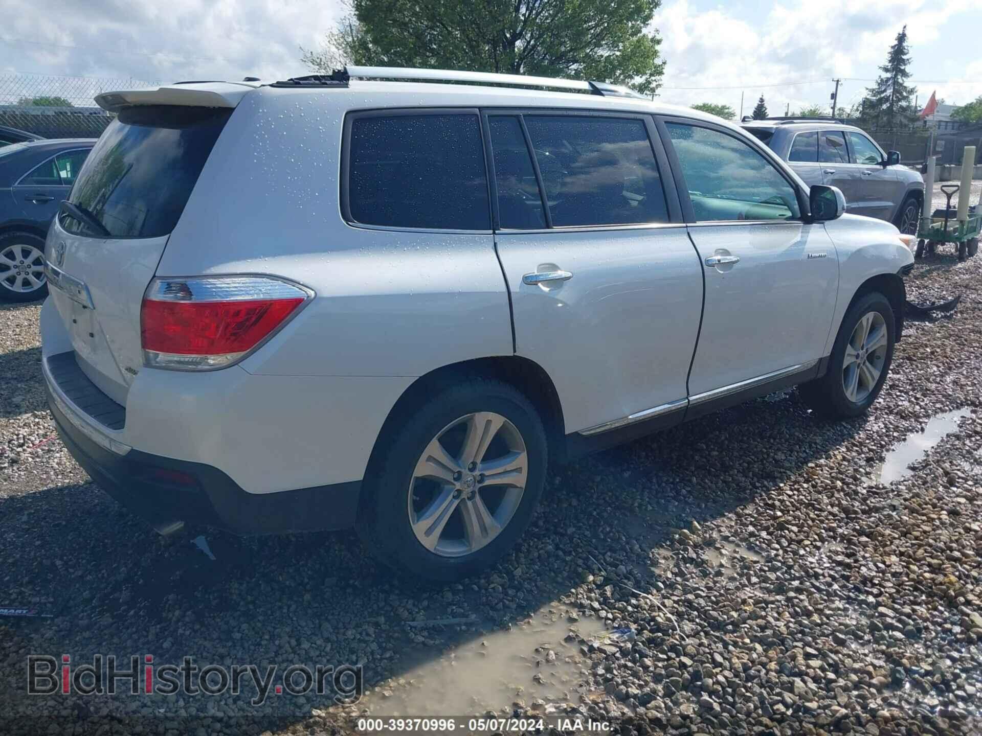 2013 TOYOTA HIGHLANDER - VIN: 5TDDK3EH8DS175675 - Фото 4