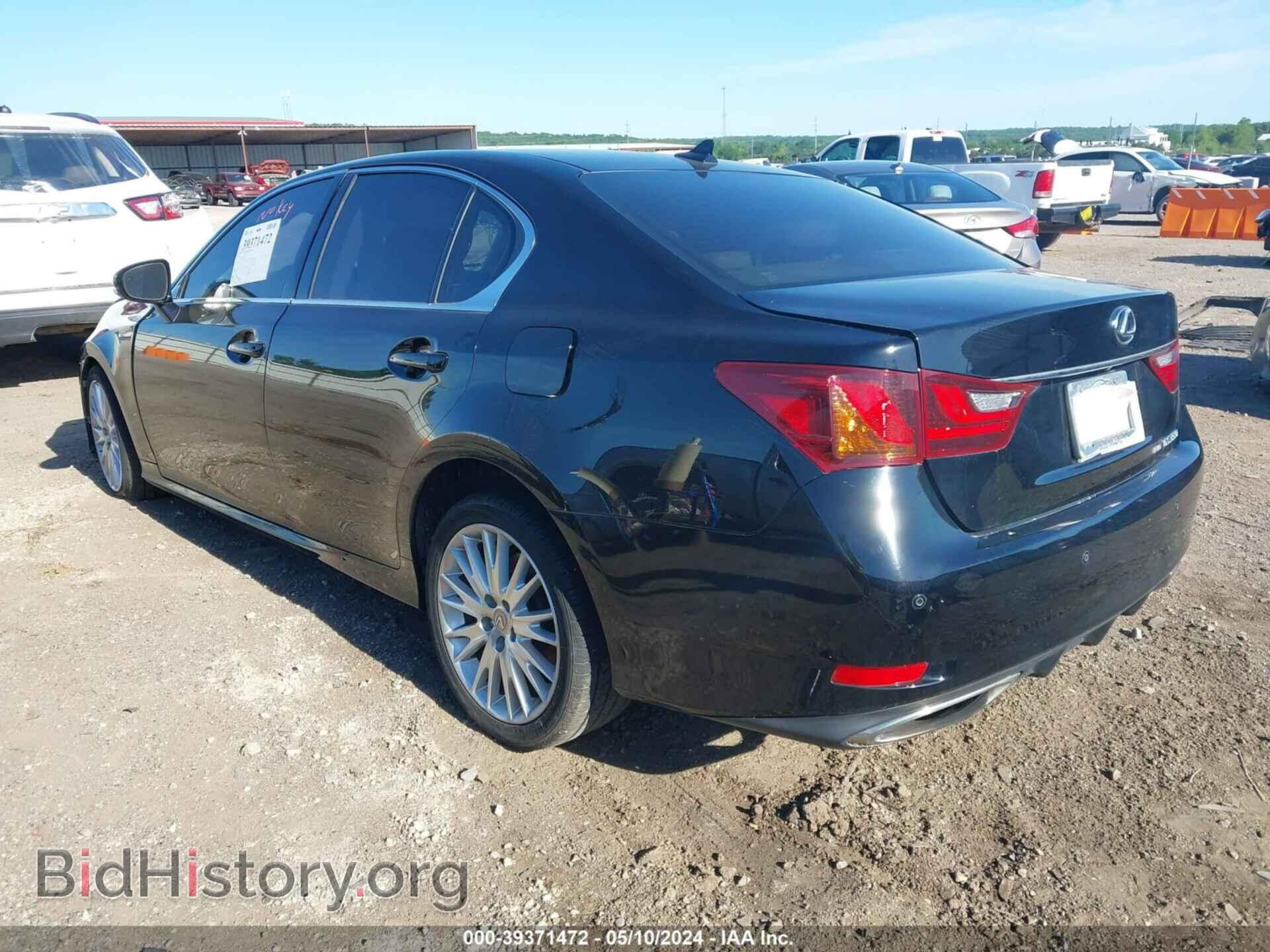 2013 LEXUS GS 350 - VIN: JTHCE1BL8D5005725 - Фото 3