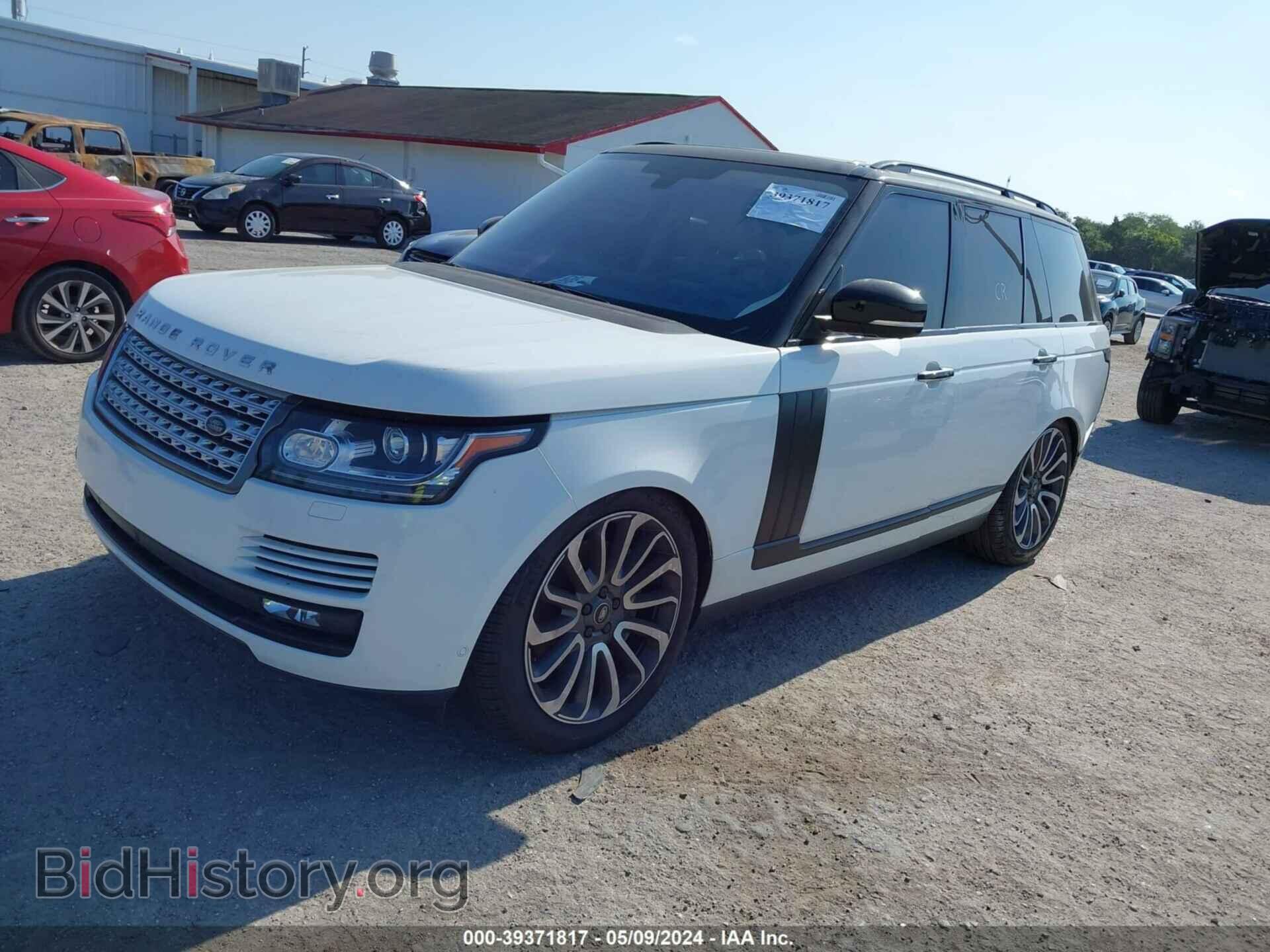 2016 LAND ROVER RANGE ROVER - VIN: SALGS2PF3GA316021 - Фото 2