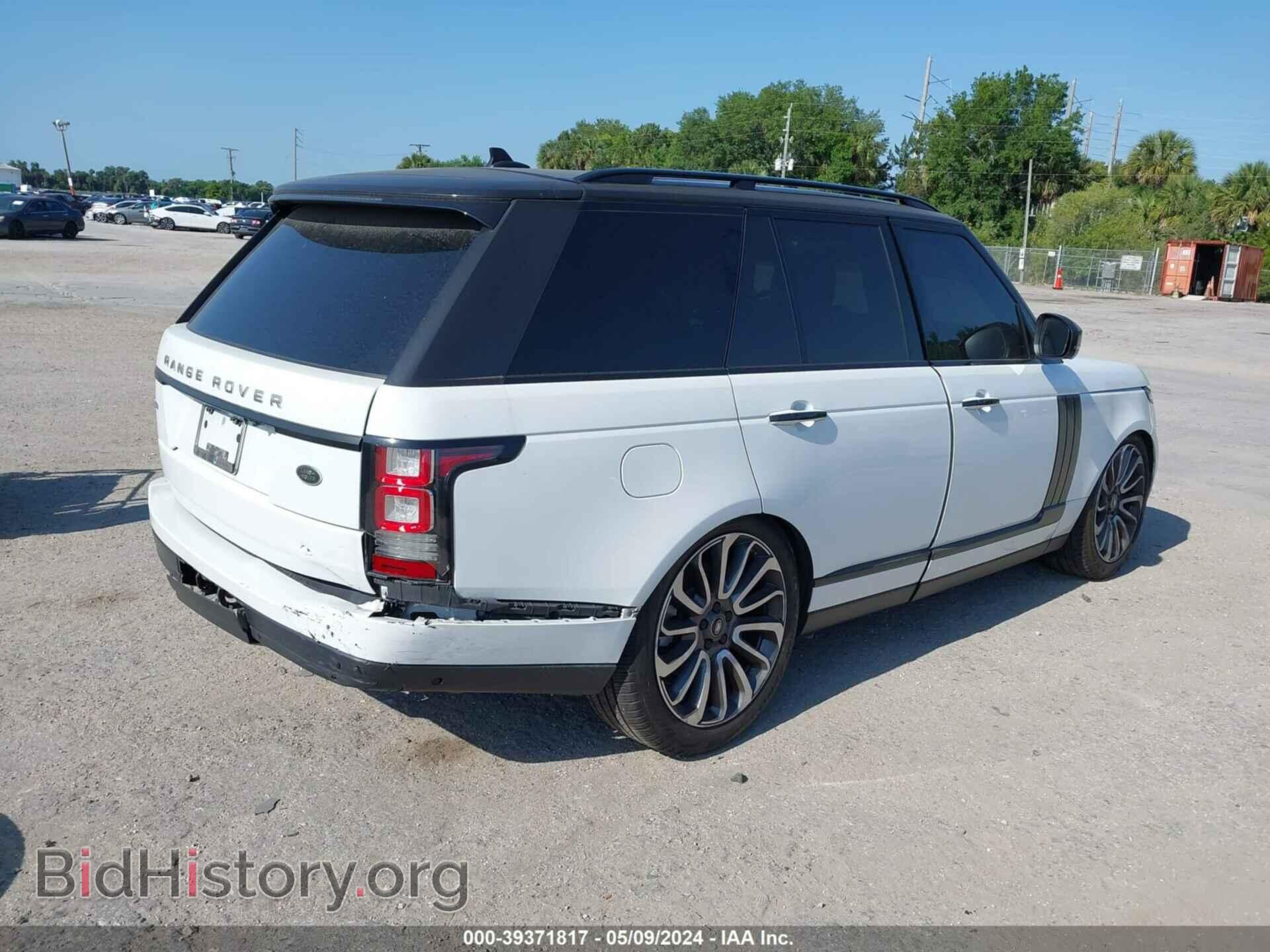 2016 LAND ROVER RANGE ROVER - VIN: SALGS2PF3GA316021 - Фото 4