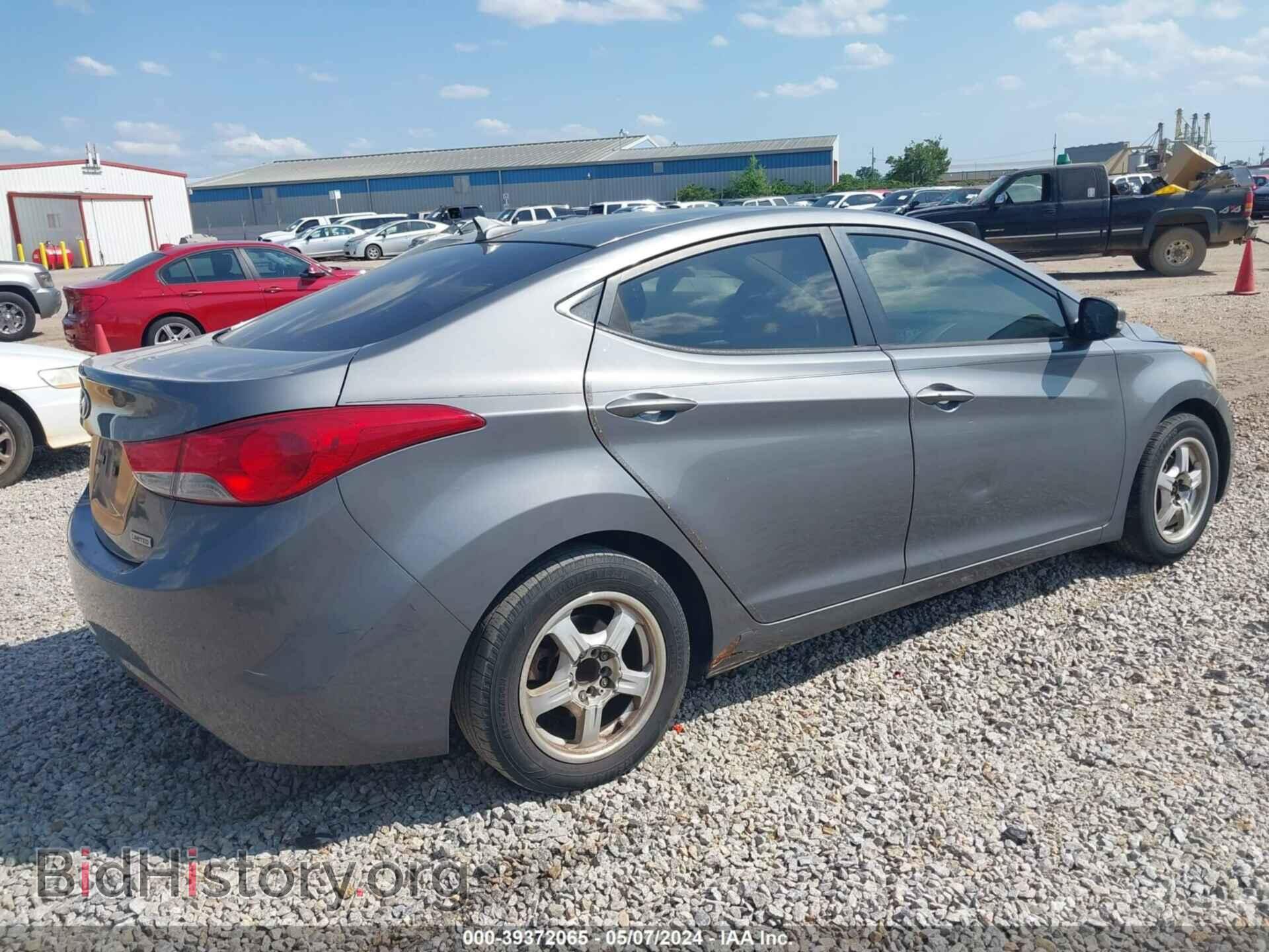2012 HYUNDAI ELANTRA - VIN: 5NPDH4AE0CH092701 - Фото 4