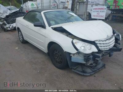 2008 Chrysler SEBRING LX, белый — VIN 1C3LC45K08N572937, IAAI